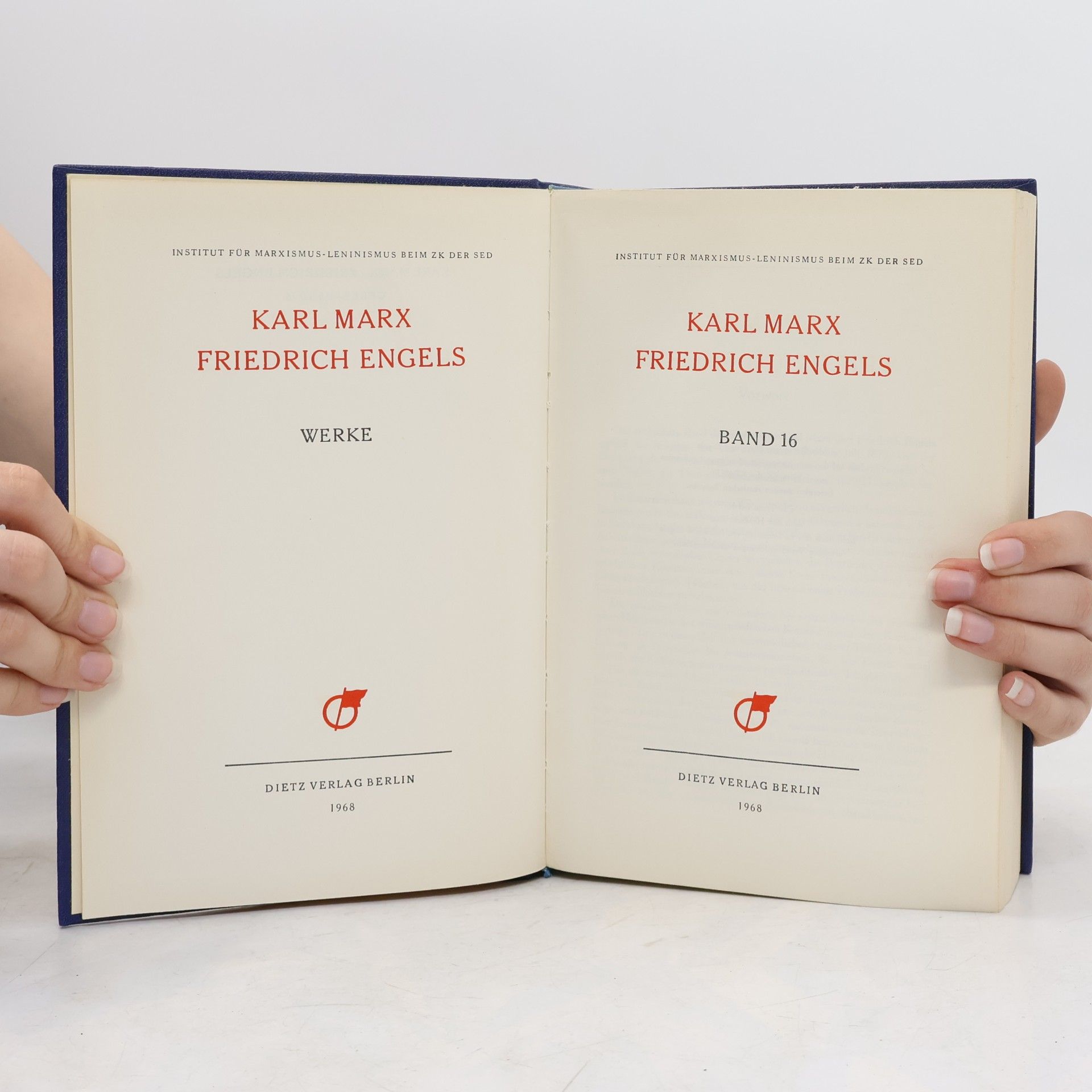 Friedrich Engels Marx. Engels. Werke 16