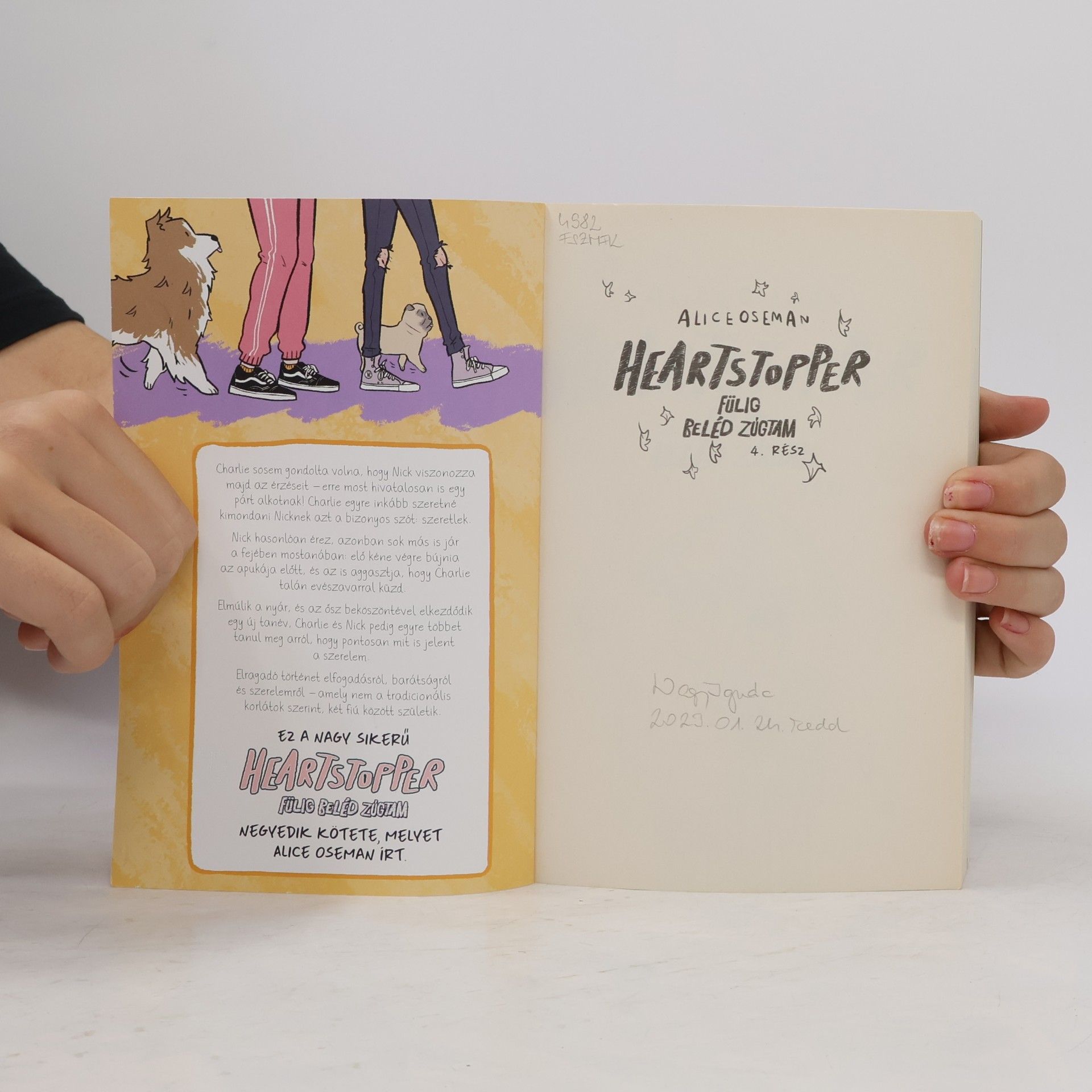Alice Oseman Heartstopper - 4: Fülig beléd zúgtam
