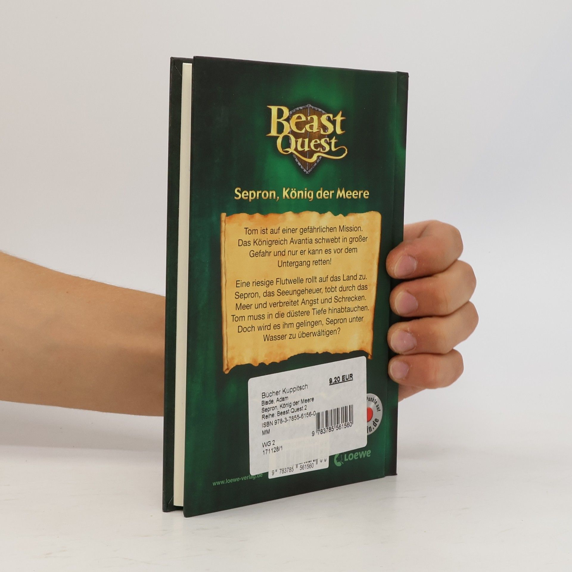Adam Blade Beast Quest 02. Sepron, König der Meere