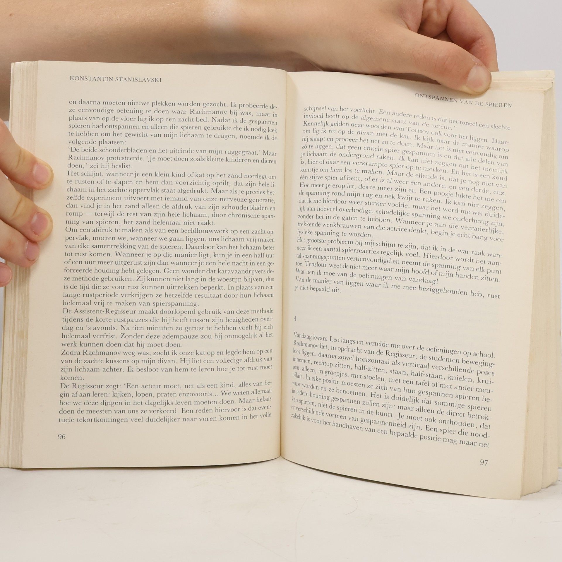 Constantine Stanislavsky Lessen voor acteurs