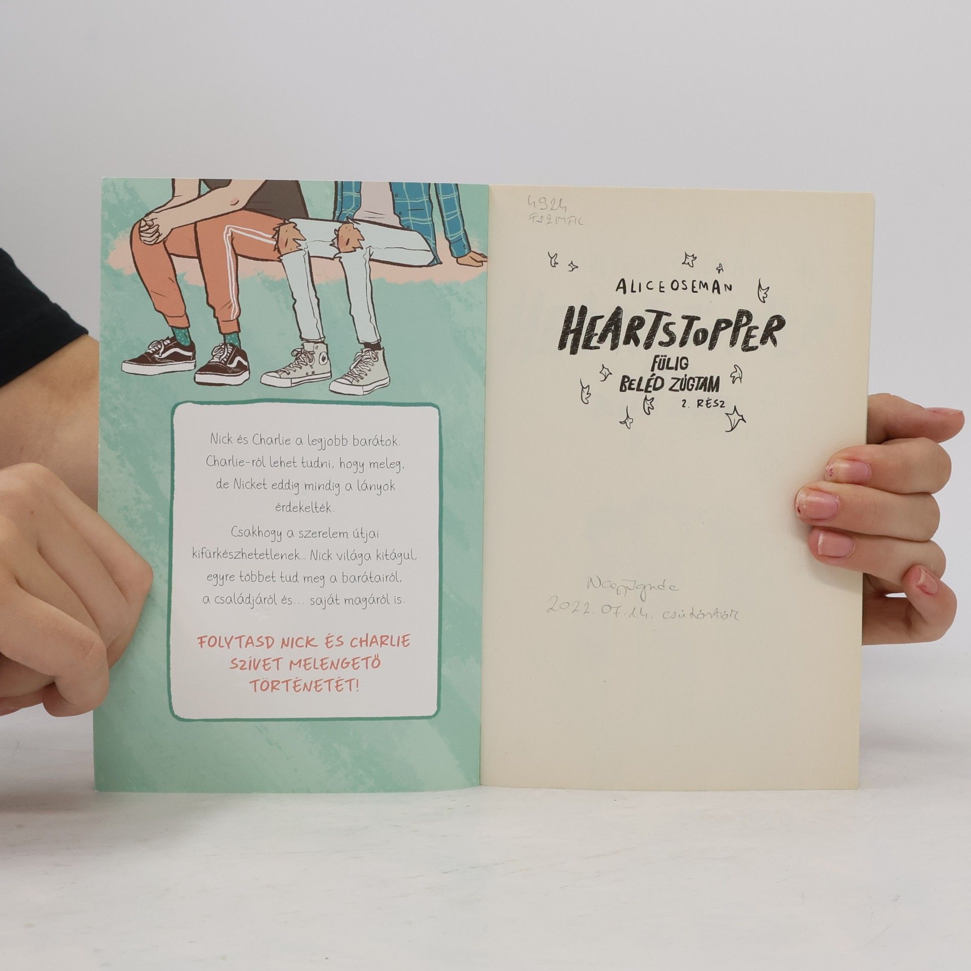 Alice Oseman Heartstopper - 2: Fülig beléd zúgtam