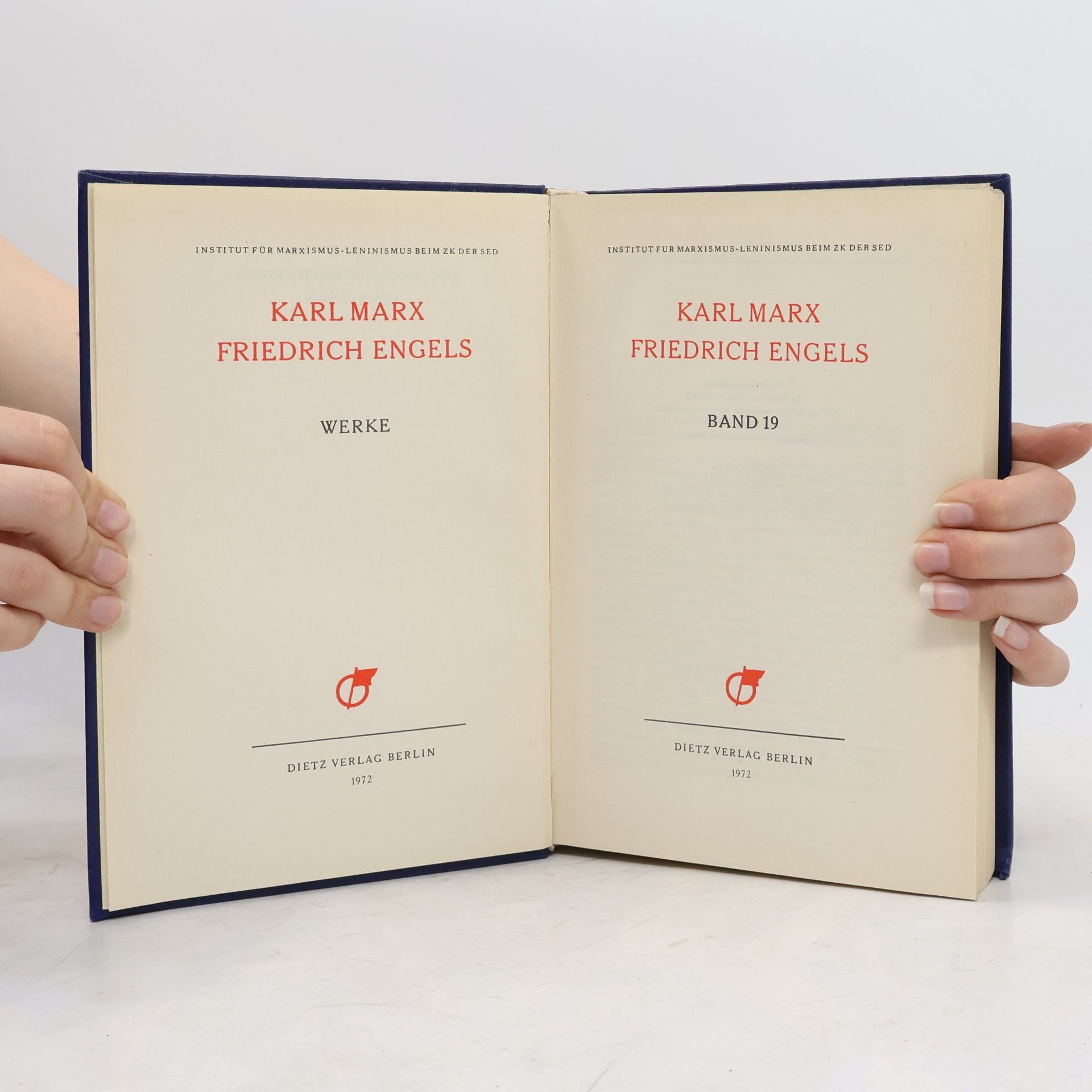 Karl Marx Marx Engels Werke 19