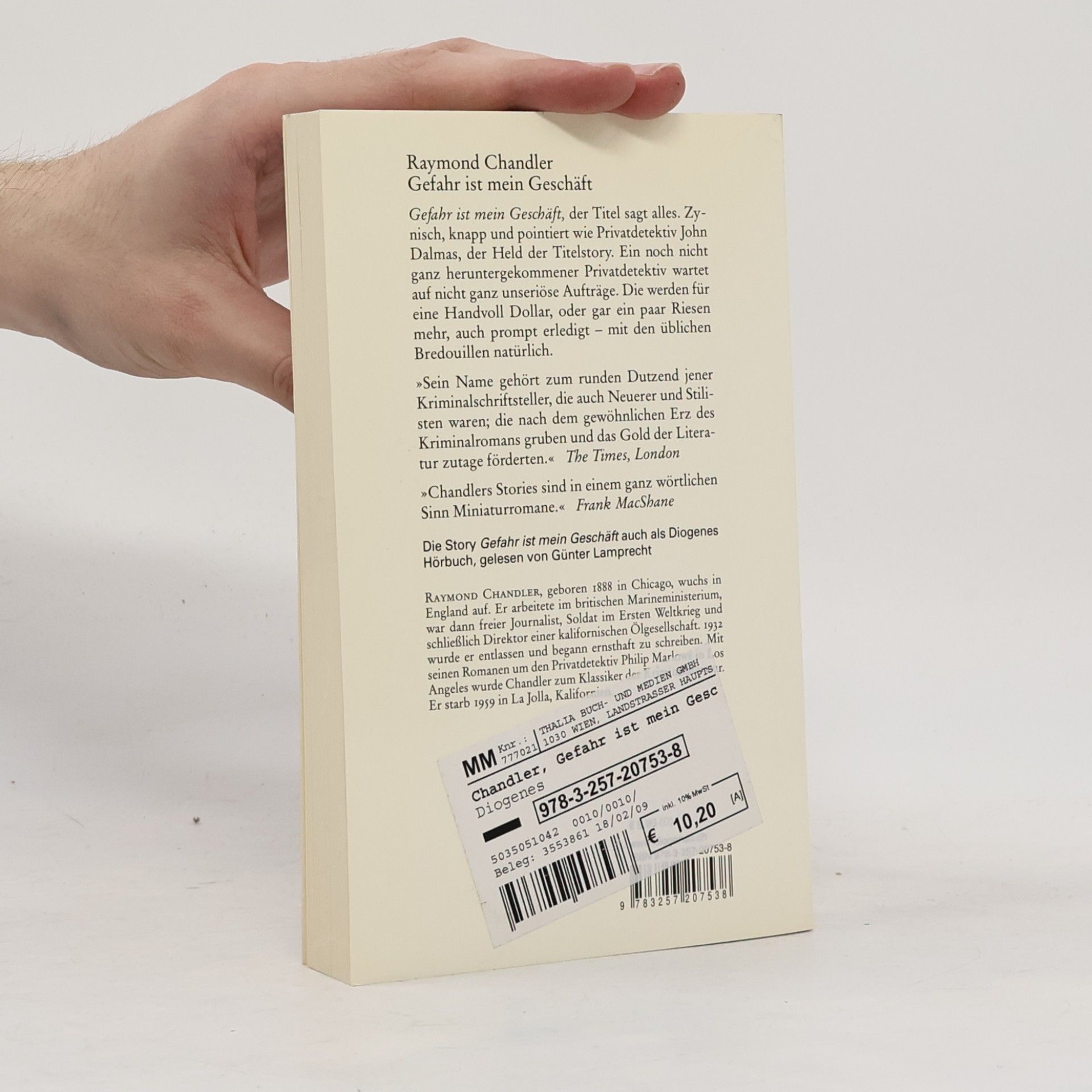 Raymond Chandler Gefahr ist mein Geschäft
