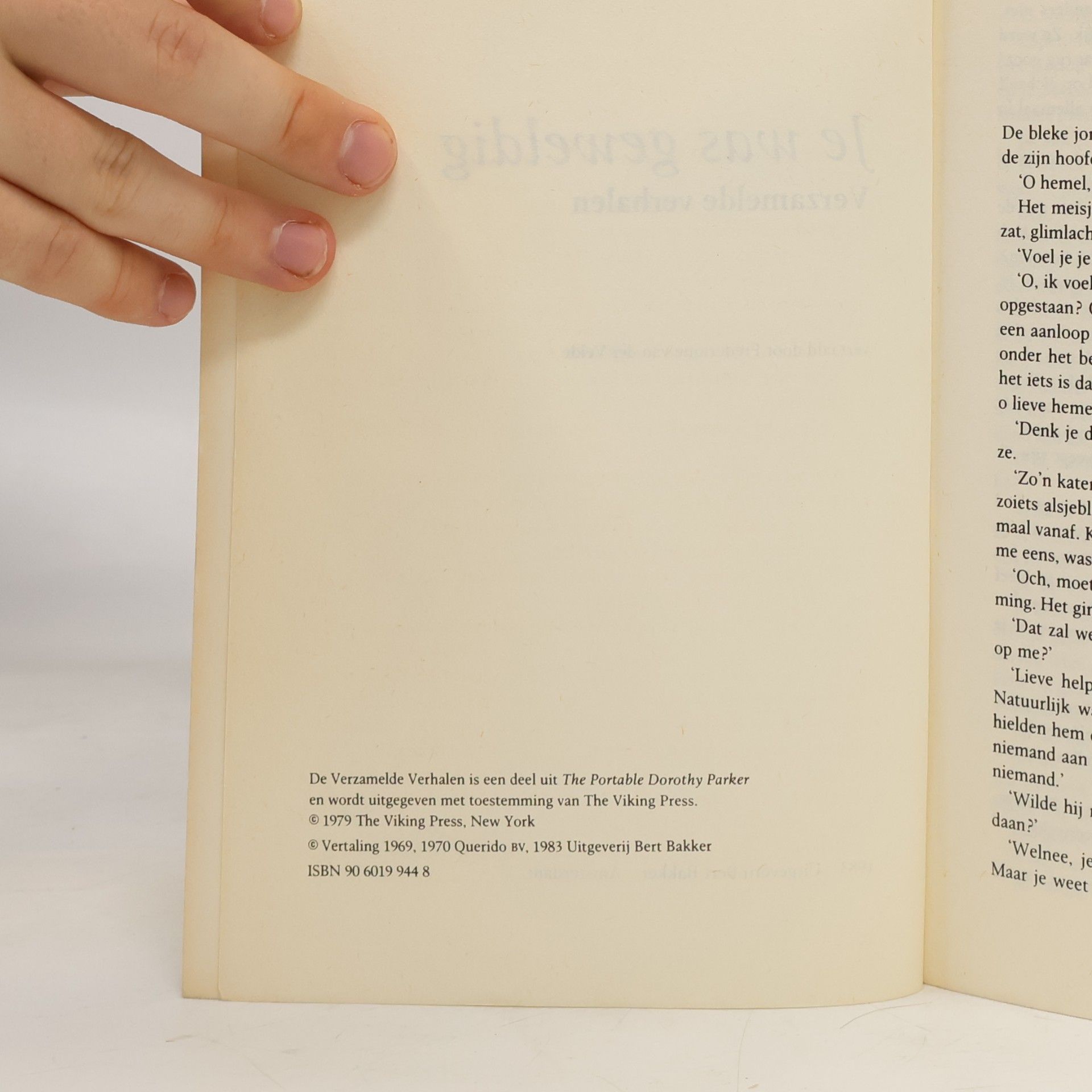 Dorothy Parker Je was geweldig: verzamelde verhalen