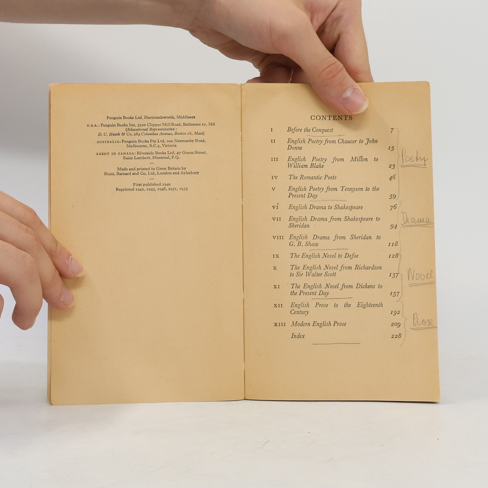 Various authors A Short History of English Literature