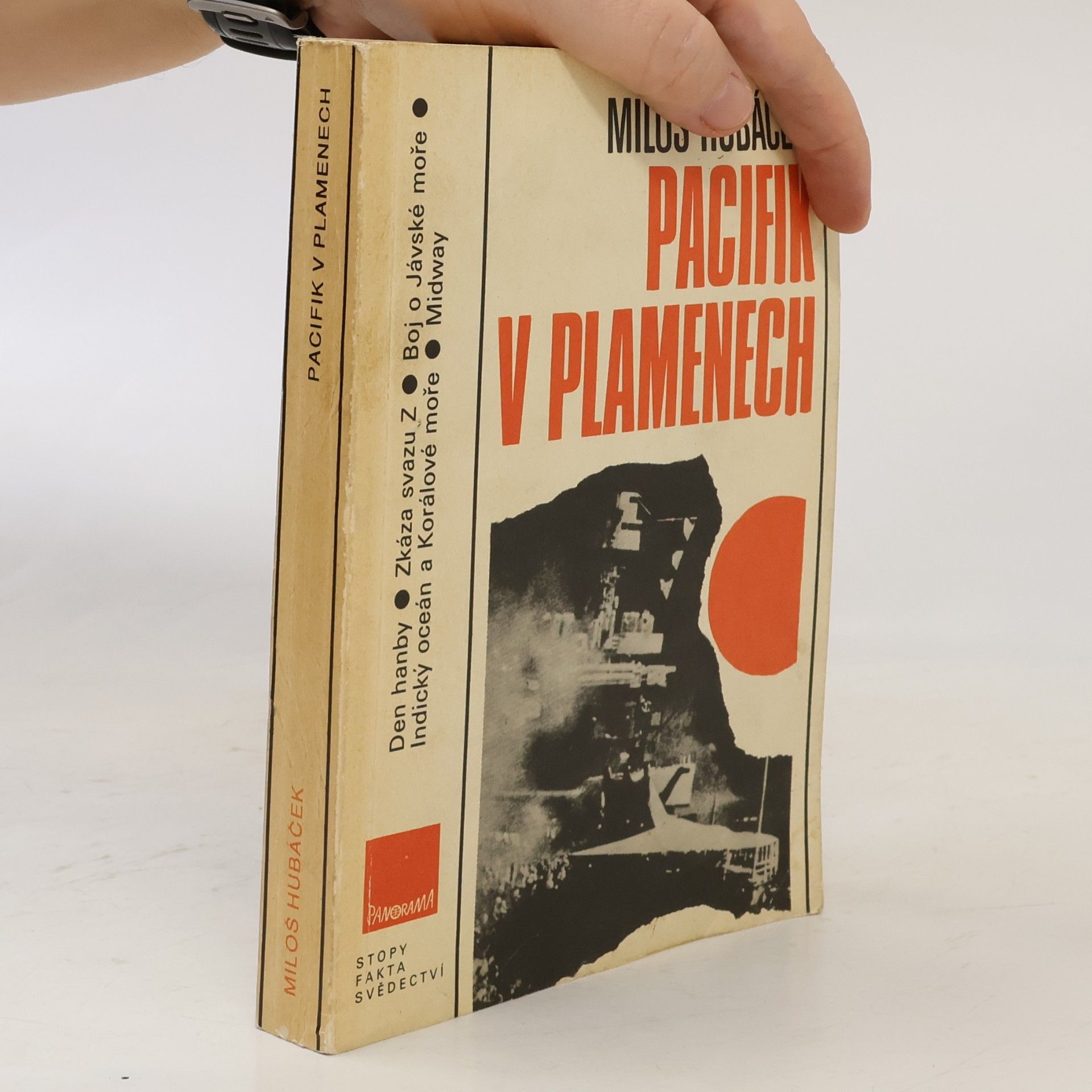Miloš Hubáček Pacifik v plamenech