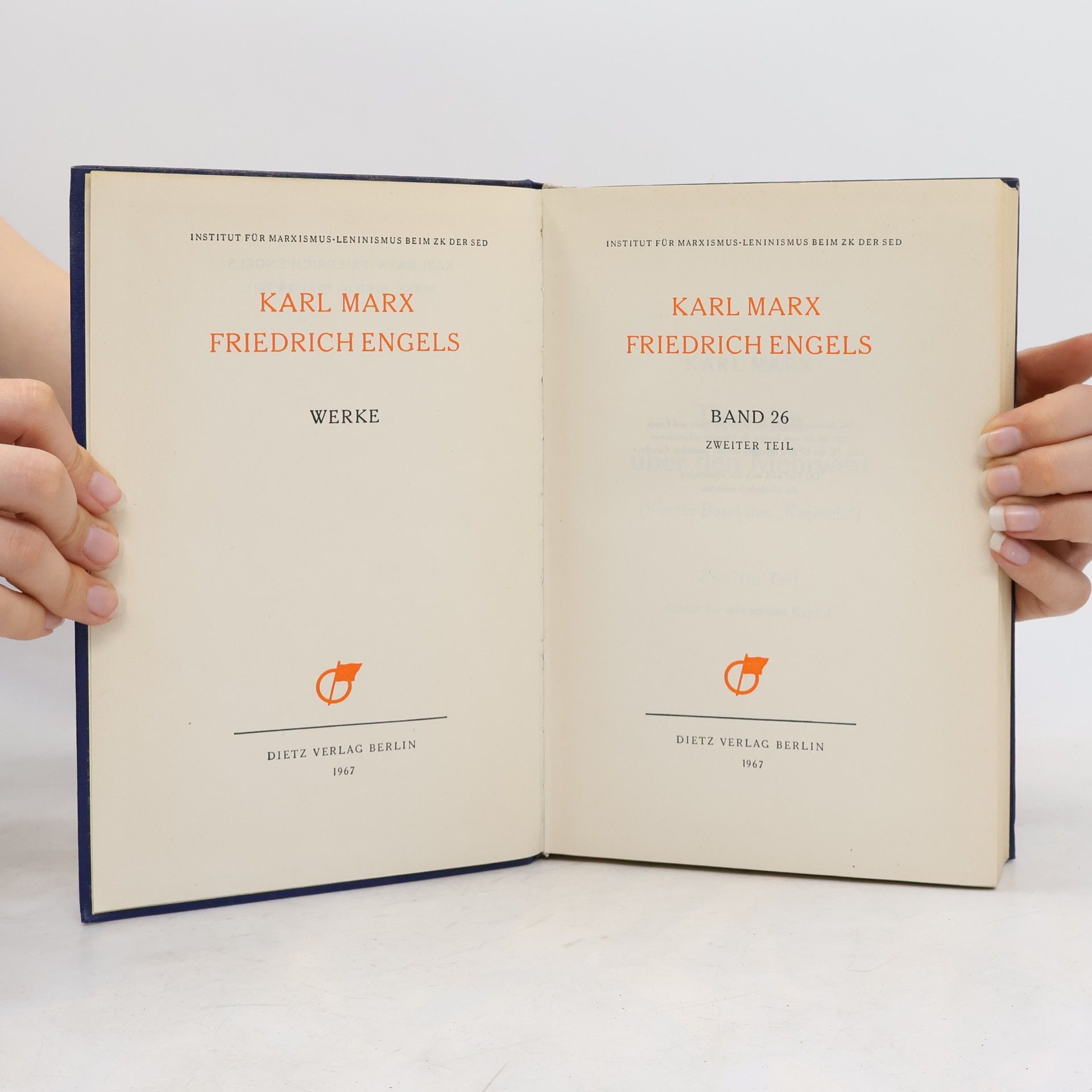 Friedrich Engels Marx Engels Werke. 26