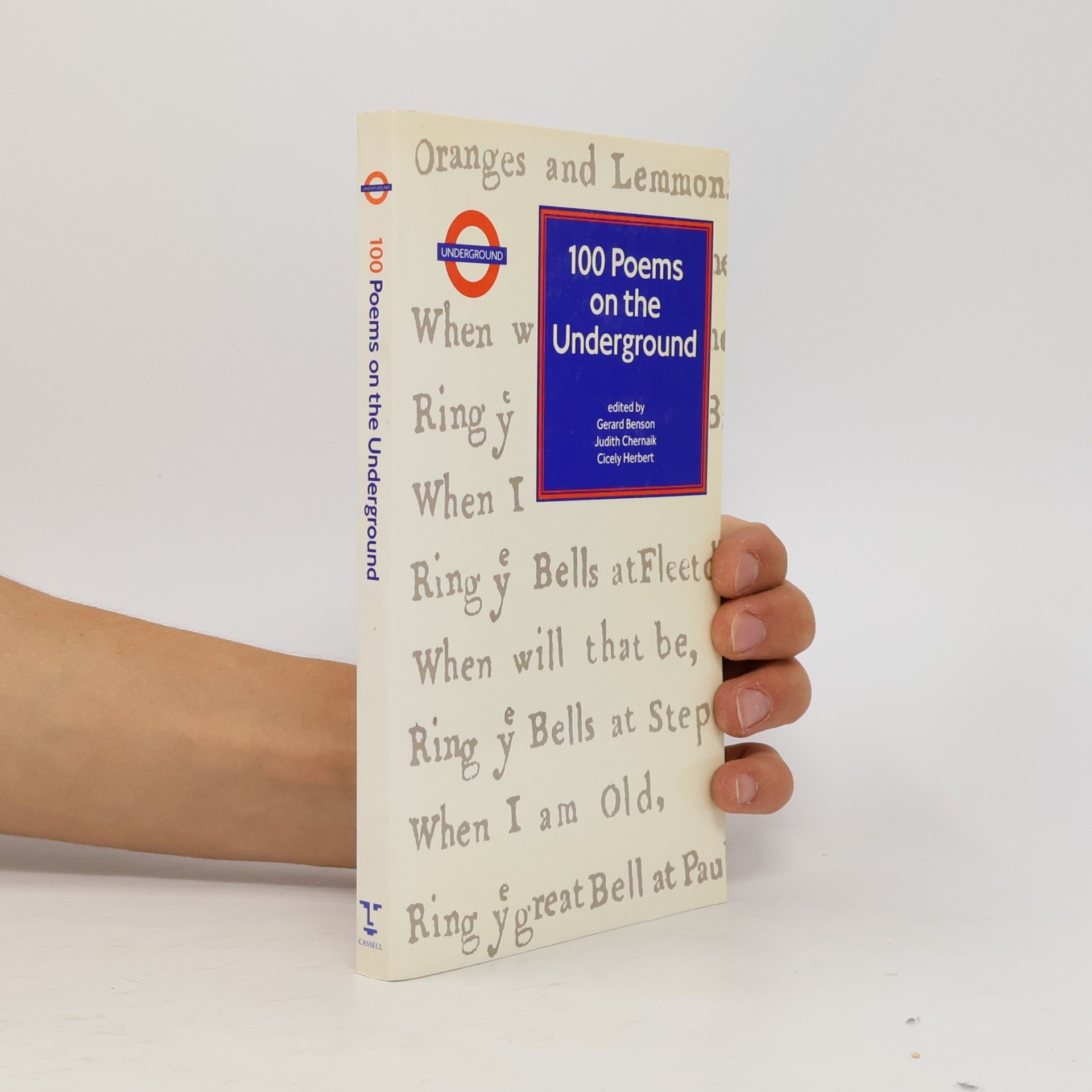 Judith Chernaik 100 poems on the Underground