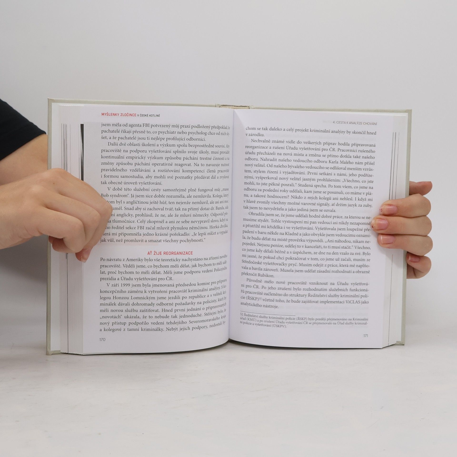Jiřina Hofmanová Myšlenky zločince v české kotlině