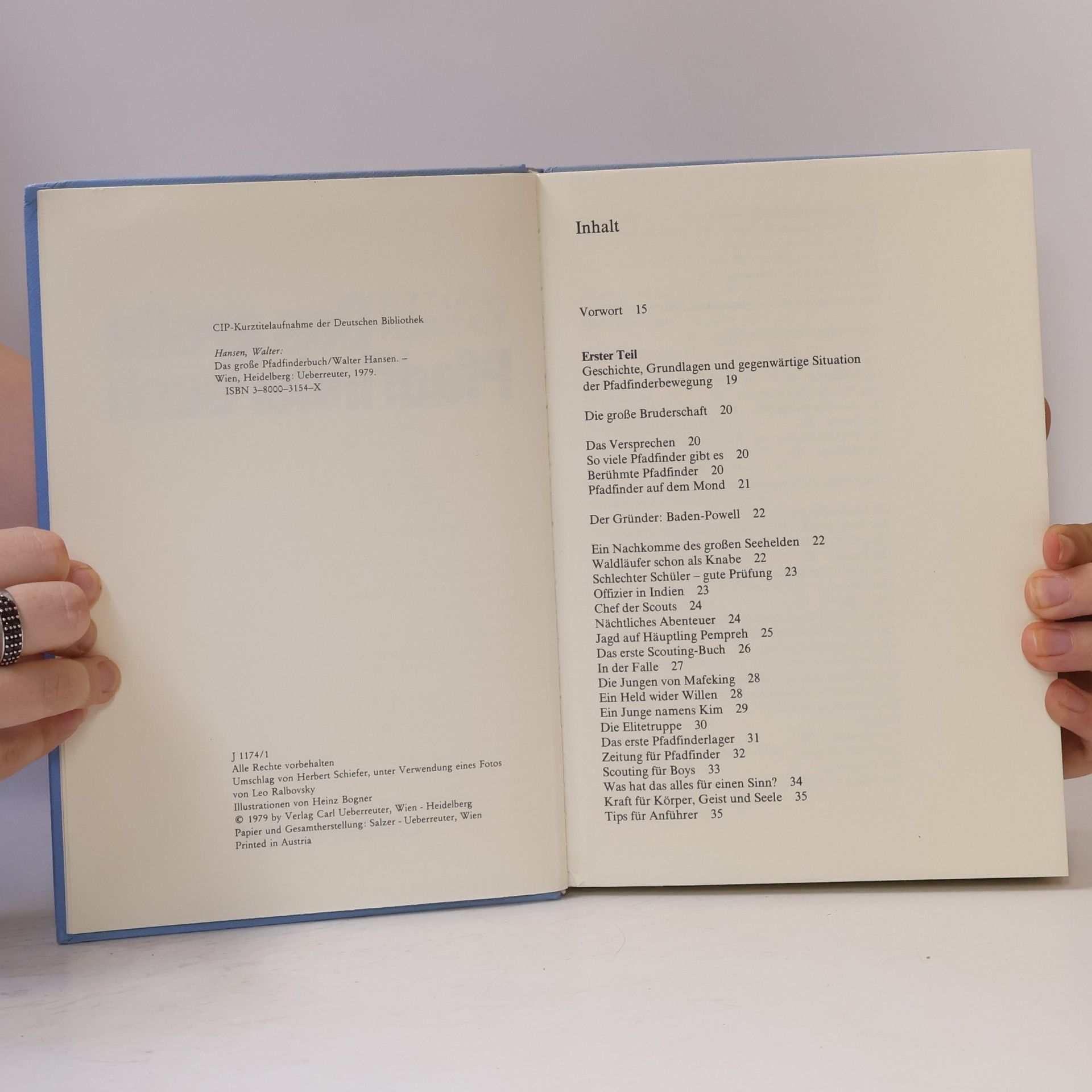 Walter Hansen Das große Pfadfinderbuch