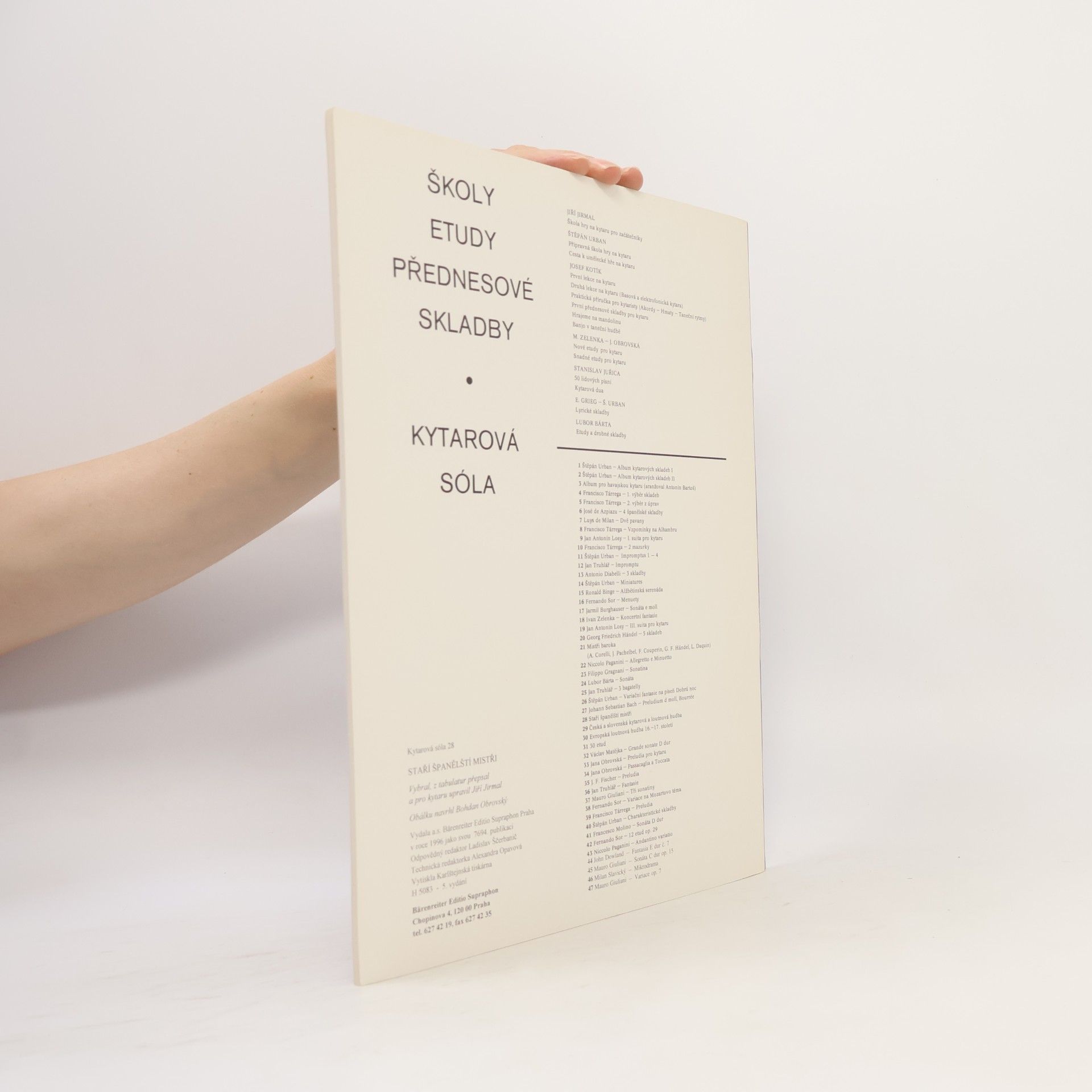 Various authors Staří španělští mistři. Alte Spanische Meister