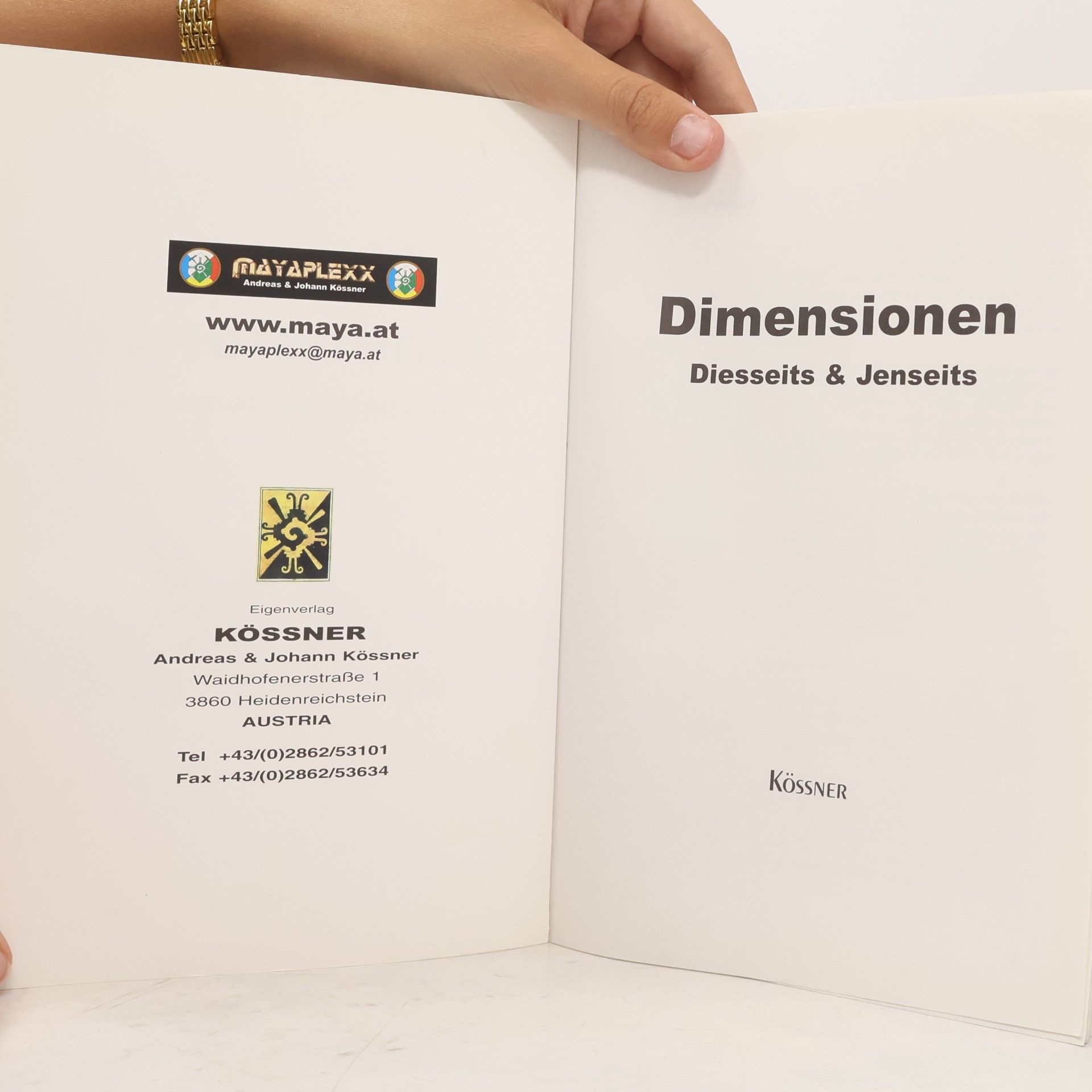 Andreas Kössner Dimensionen