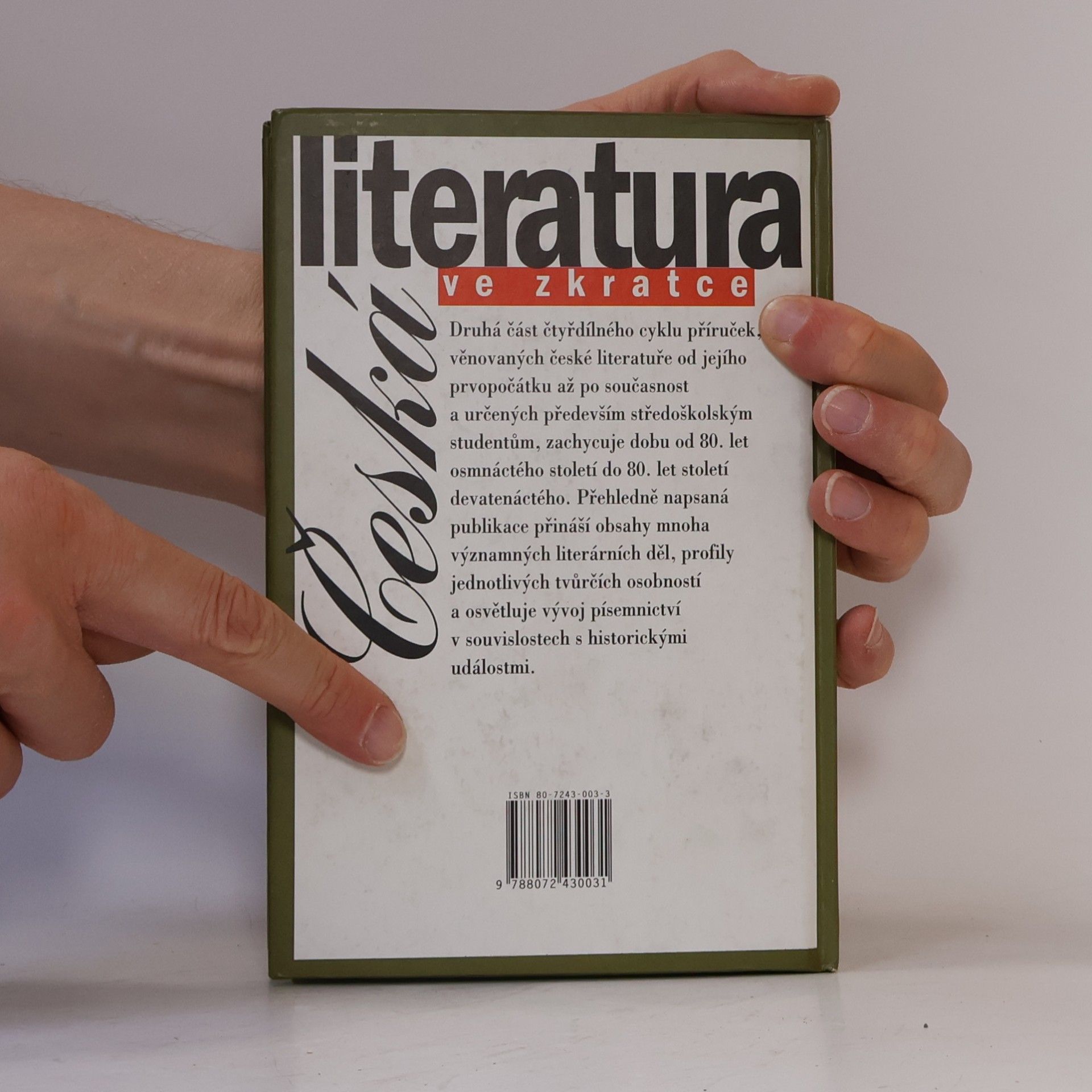 Bohumil Svozil Česká literatura ve zkratce (2. díl)