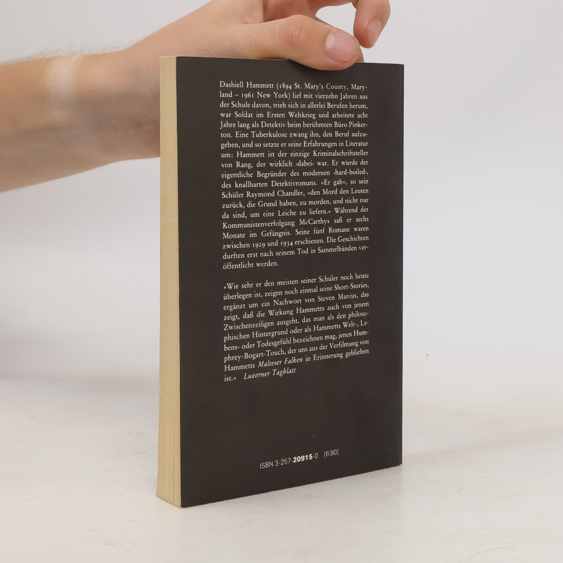 Dashiell Hammett Das Dingsbums Küken