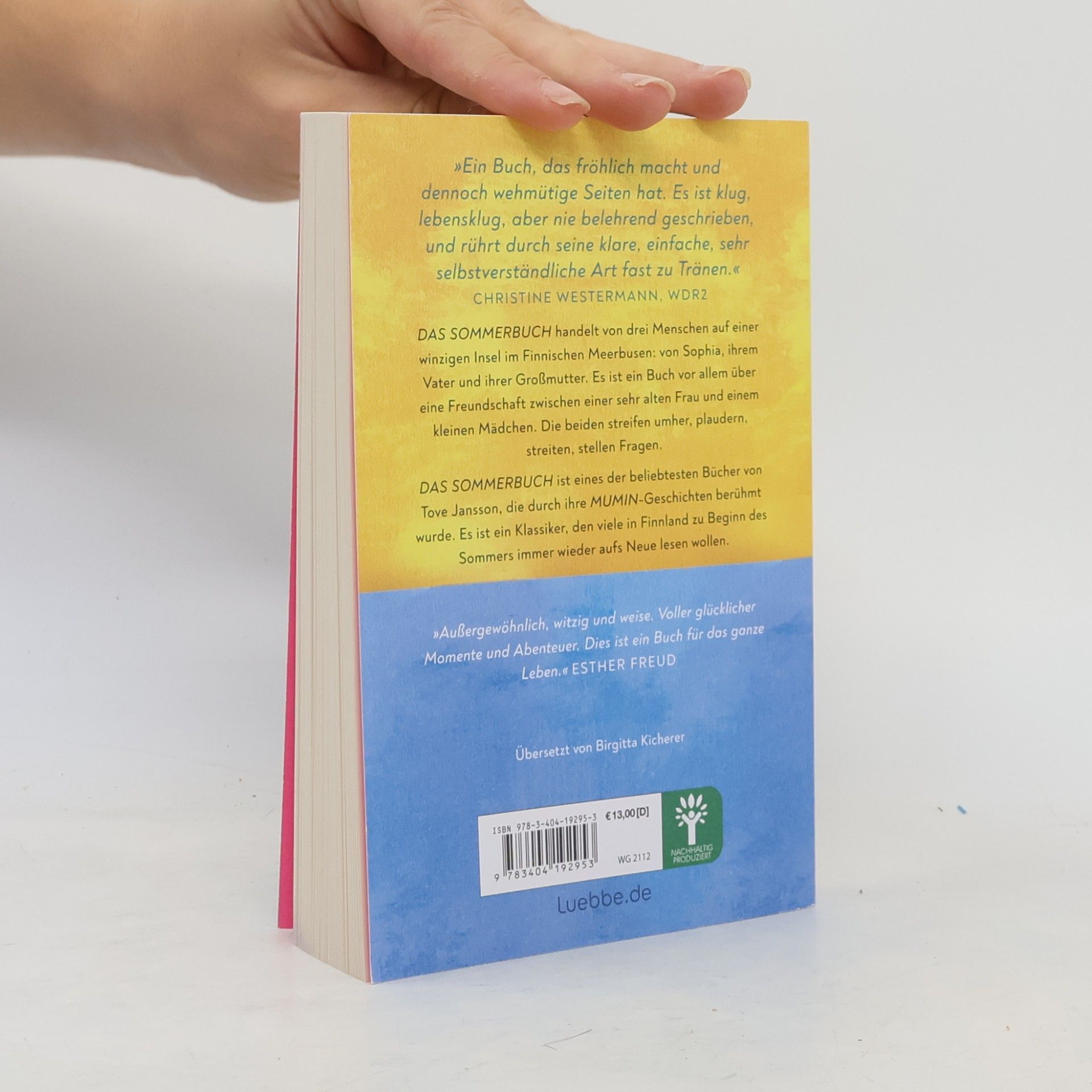 Tove Jansson Das Sommerbuch