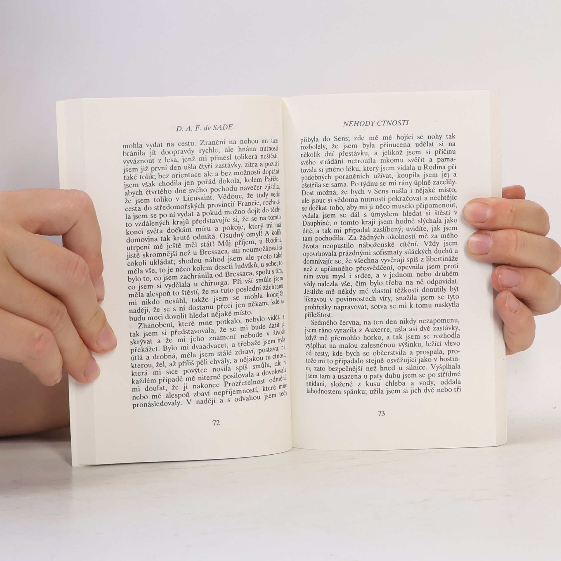 Donatien Alphonse François marquis de Sade Nehody ctnosti. se studií Maurice Heineho