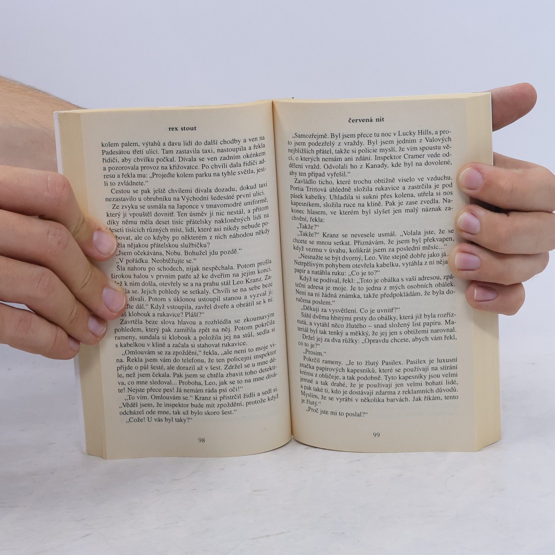 Rex Stout Červená nit
