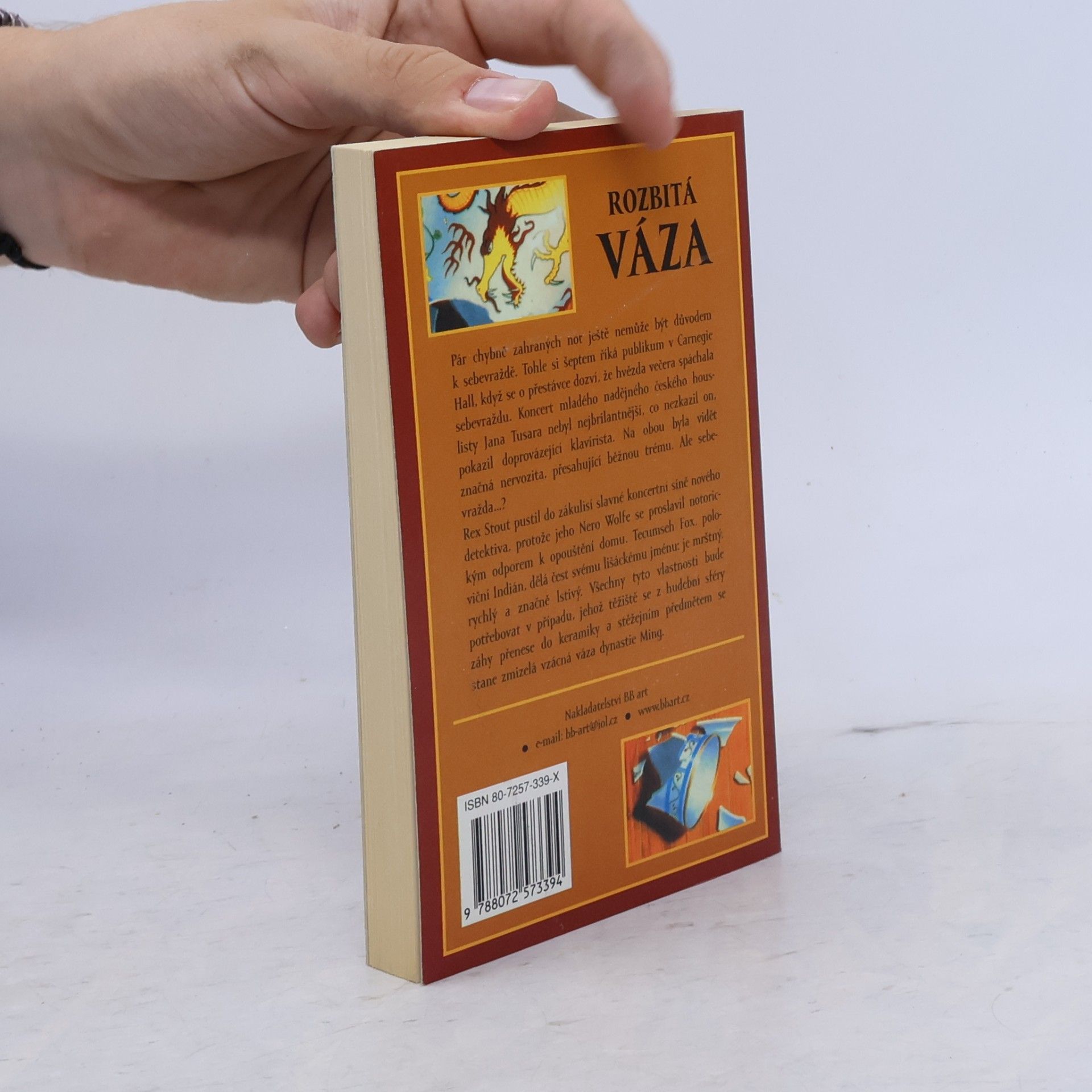 Rex Stout Rozbitá váza