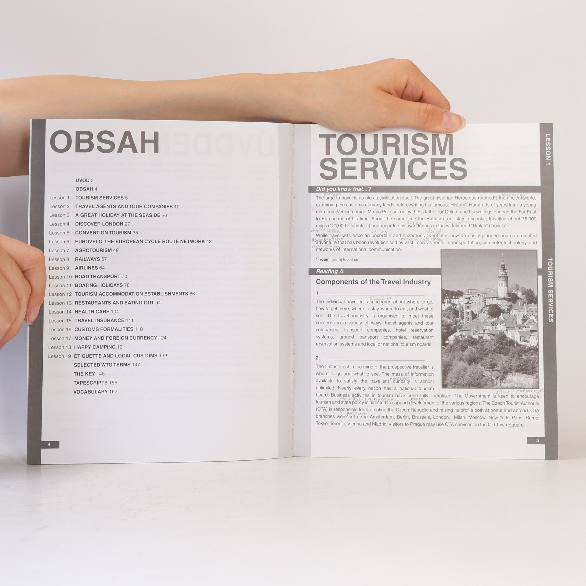 Dagmar ElHmoudová English for tourism: Odborná angličtina pro cestovní ruch