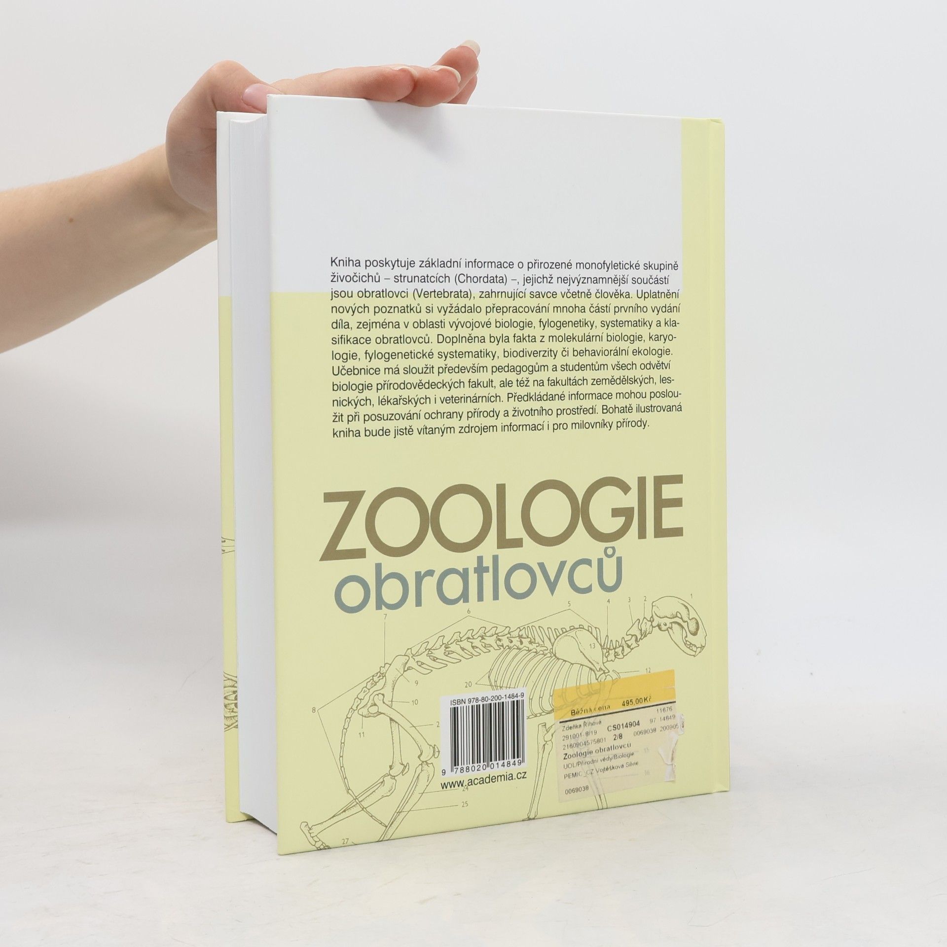 Jiří Gaisler Zoologie obratlovců