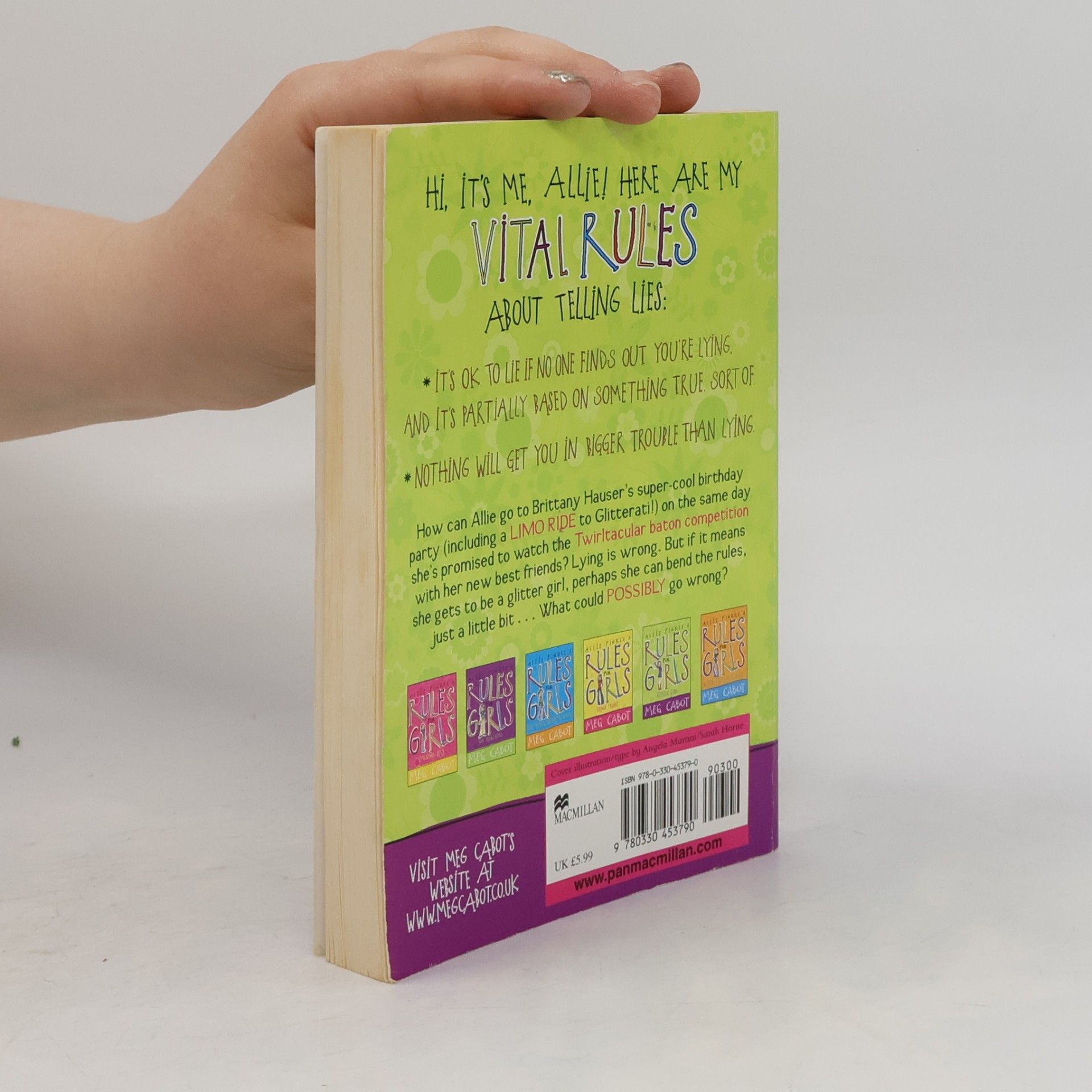 Meg Cabot Allie Finkle's Rules for Girls: Glitter Girls