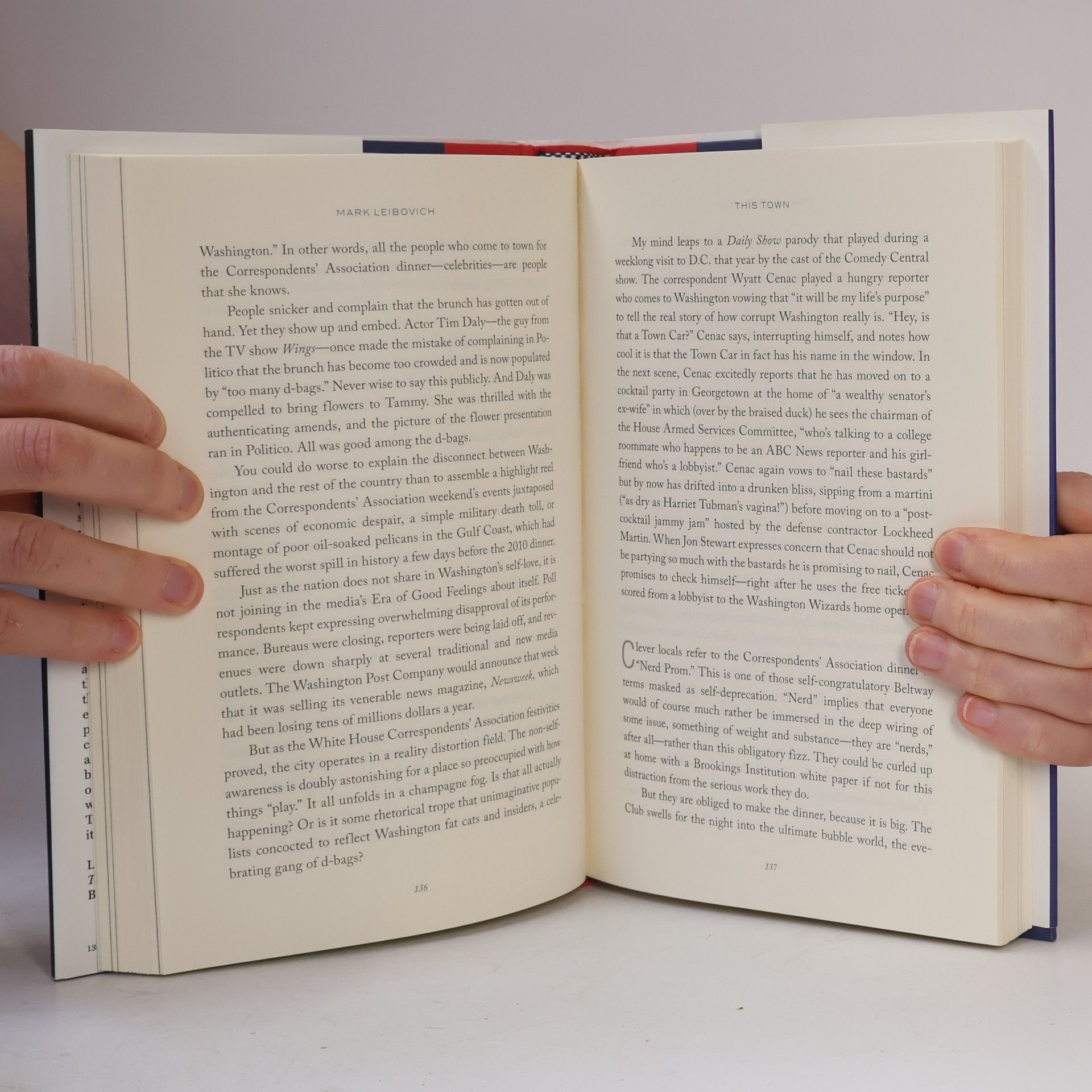 Mark Leibovich This Town. Politzirkus Washington, englische Ausgabe