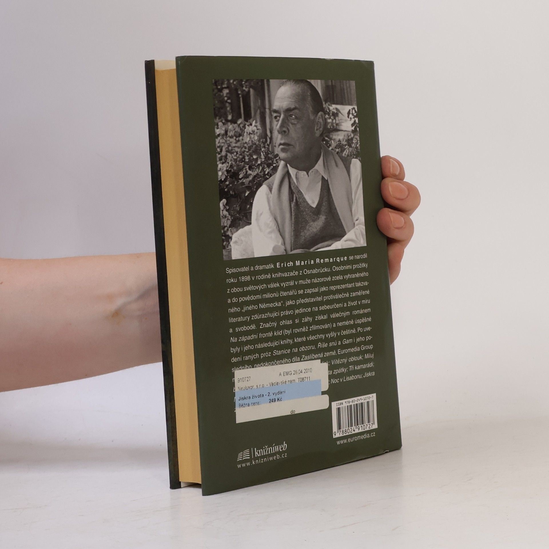 Erich Maria Remarque Jiskra života
