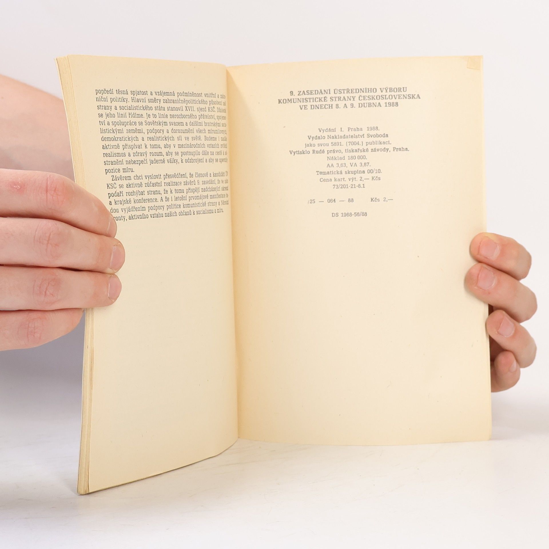Autorenkollektiv 9. zasedání ústředního výboru Komunistické strany Československa