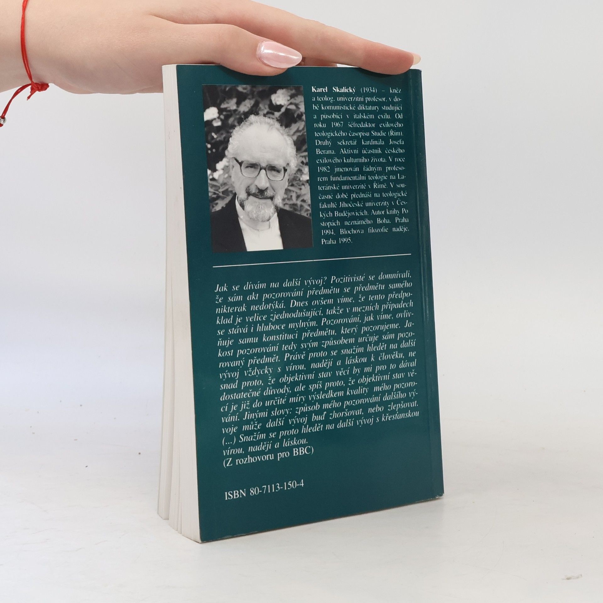 Karel Skalický Za naději a smysl