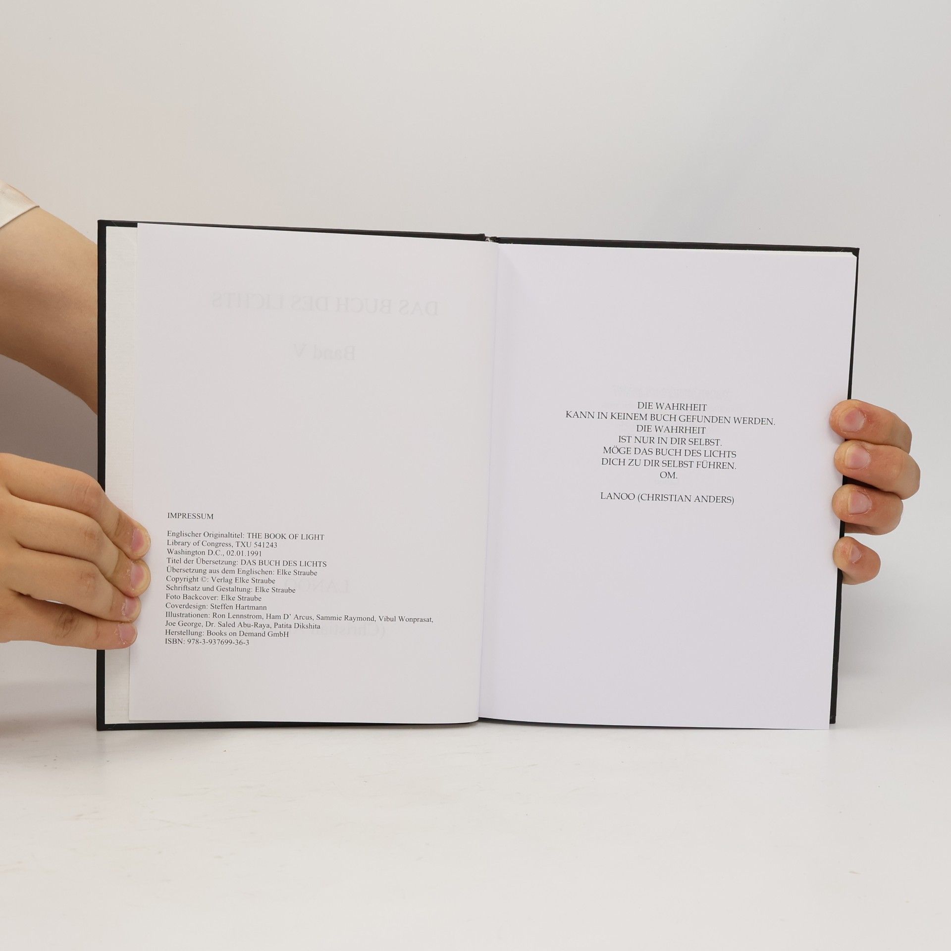 Christian Anders Das Buch des Lichts