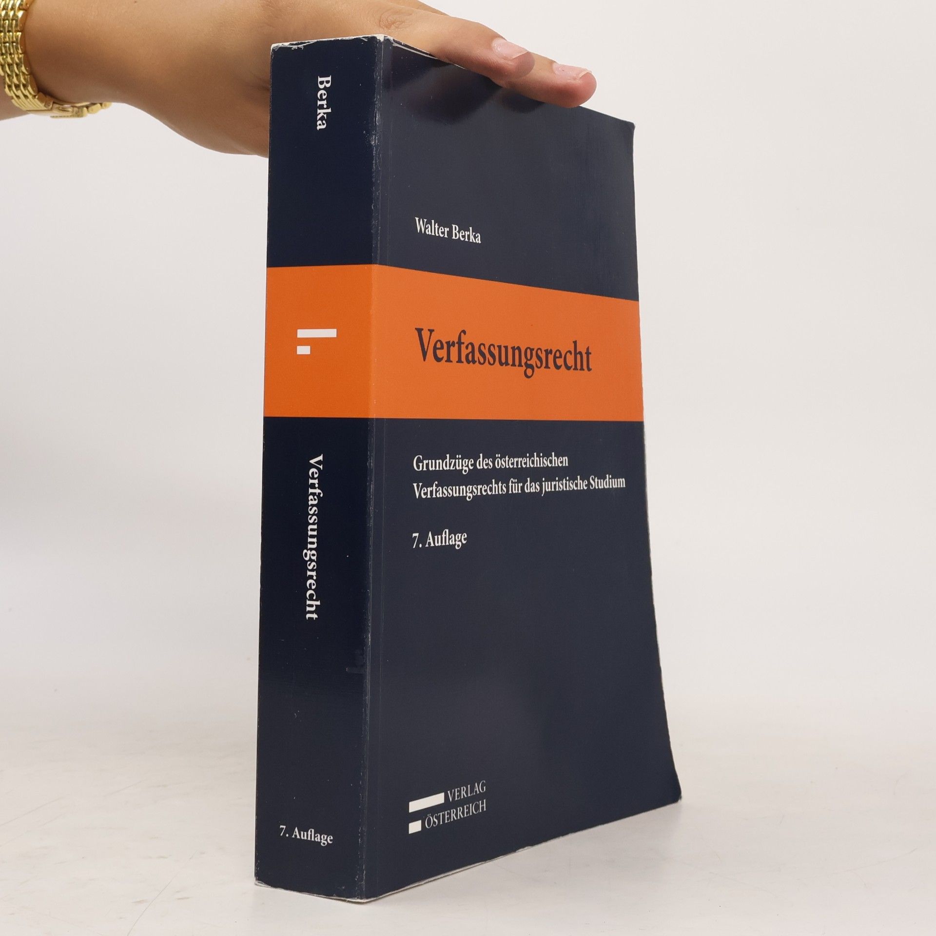 Walter Berka Verfassungsrecht
