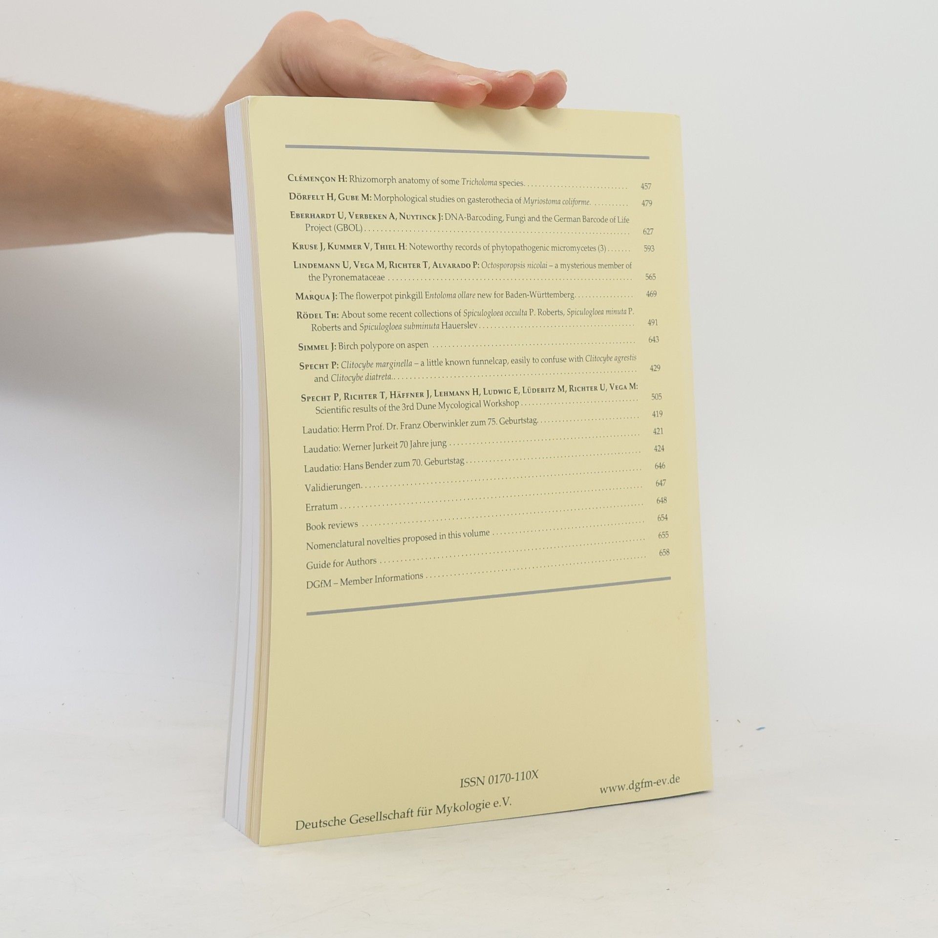Various authors Zeitschrift für Mykologie 80/2