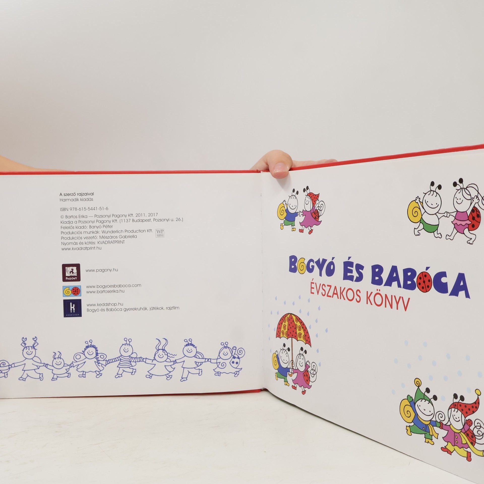 Erika Bartos Bogyó és Babóca - évszakos könyv