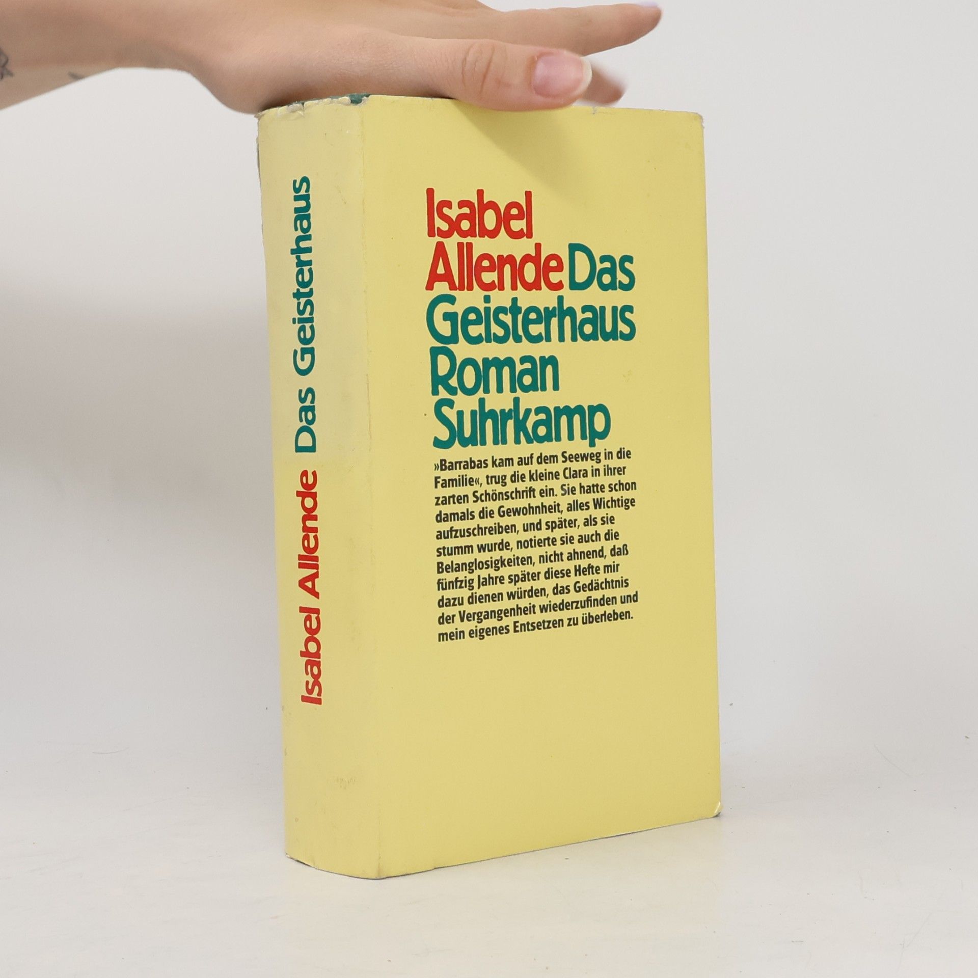 Isabel Allende Das Geisterhaus