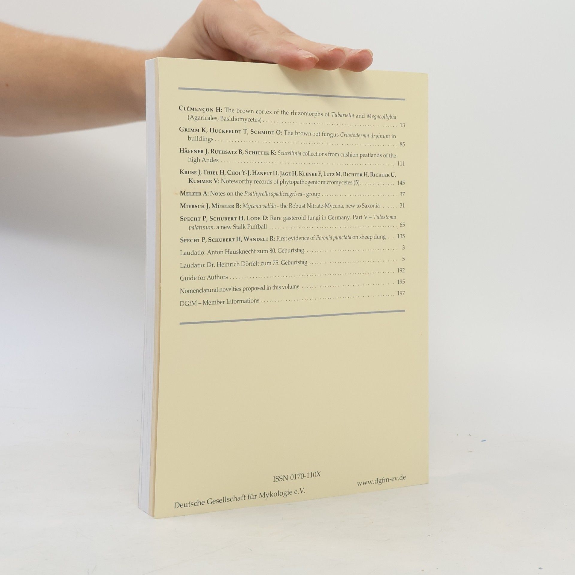 kolektiv Zeitschrift für Mykologie 82/1