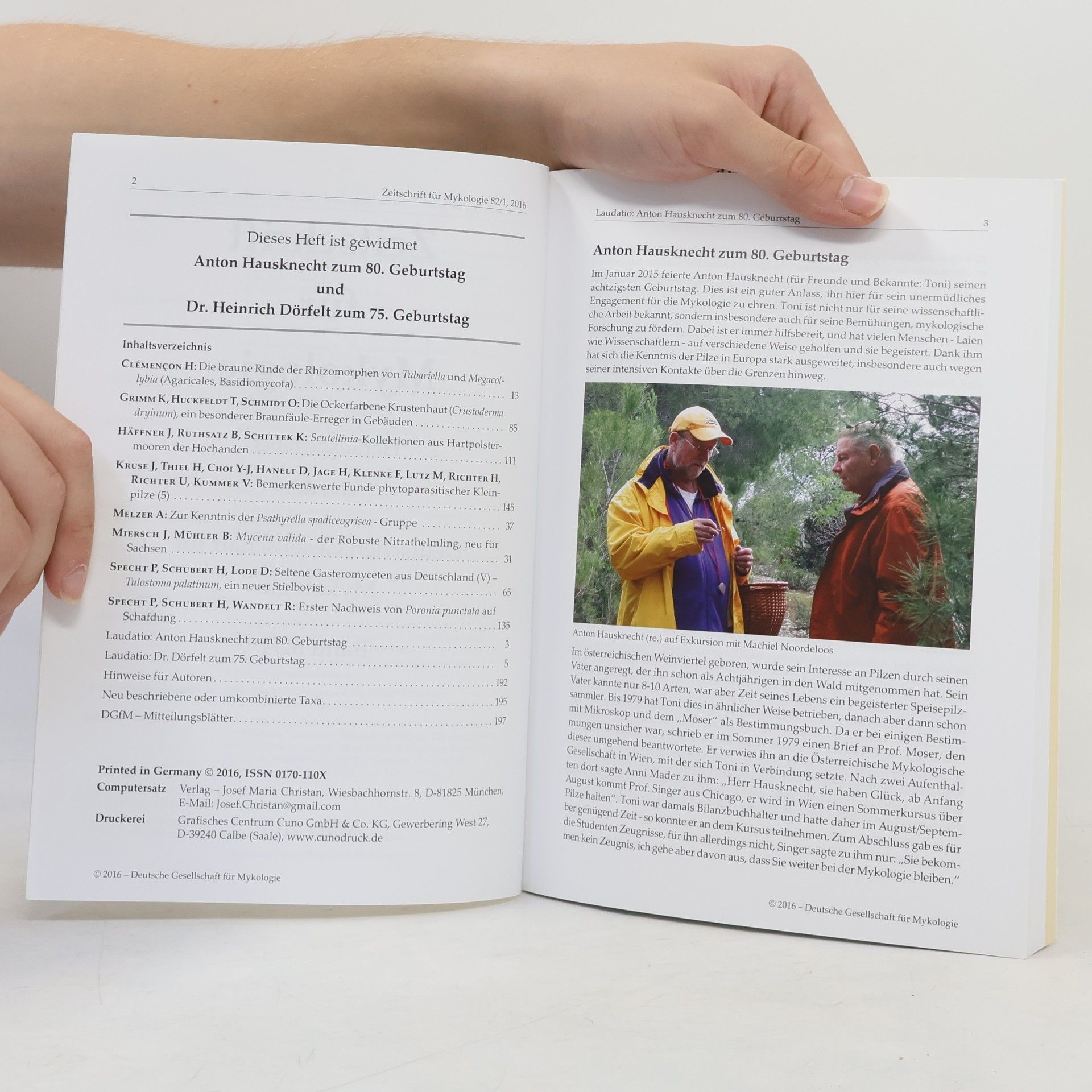 kolektiv Zeitschrift für Mykologie 82/1