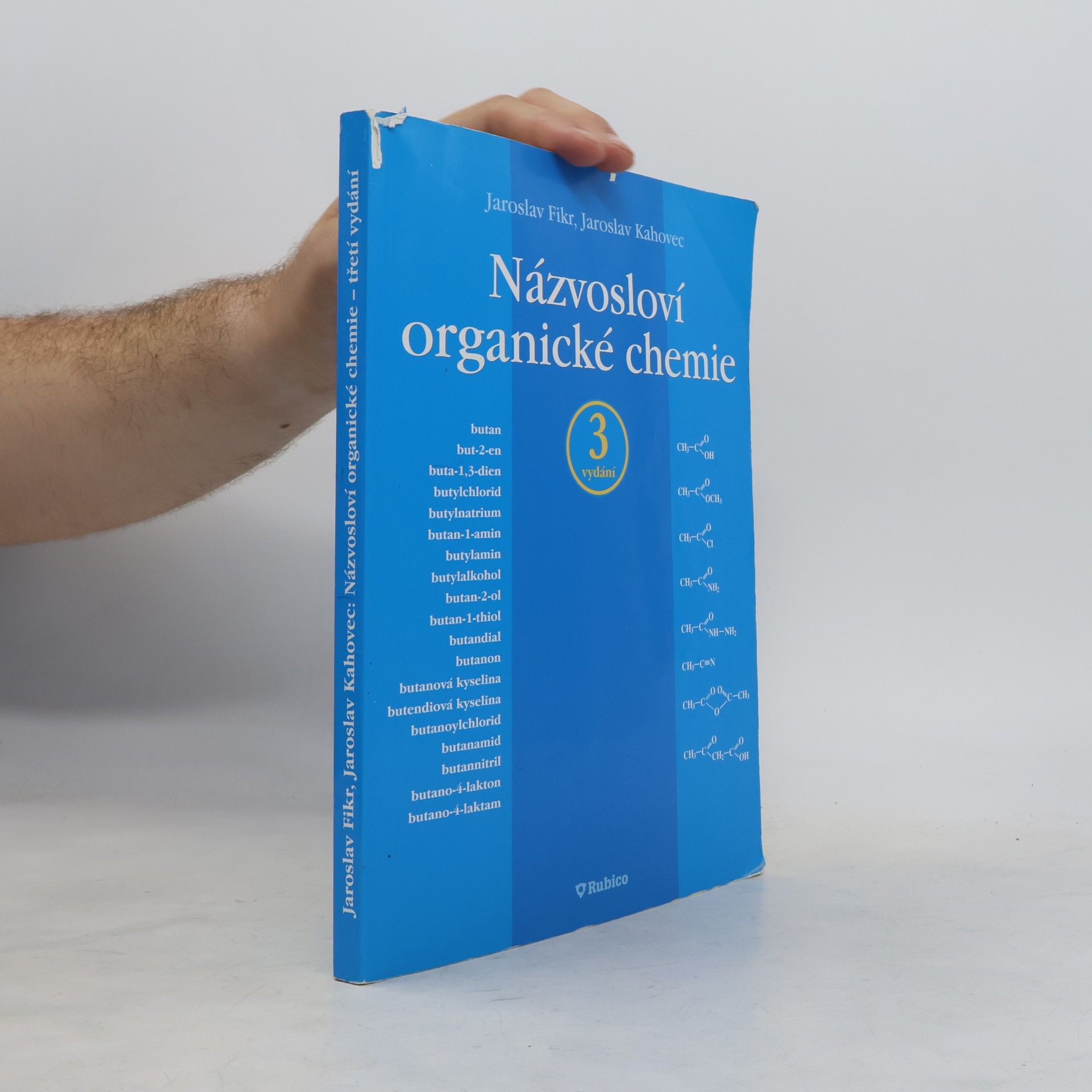 Jaroslav Fikr Názvosloví organické chemie
