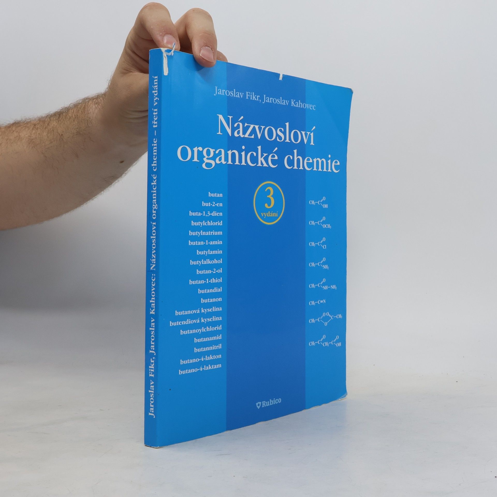 Jaroslav Fikr Názvosloví organické chemie
