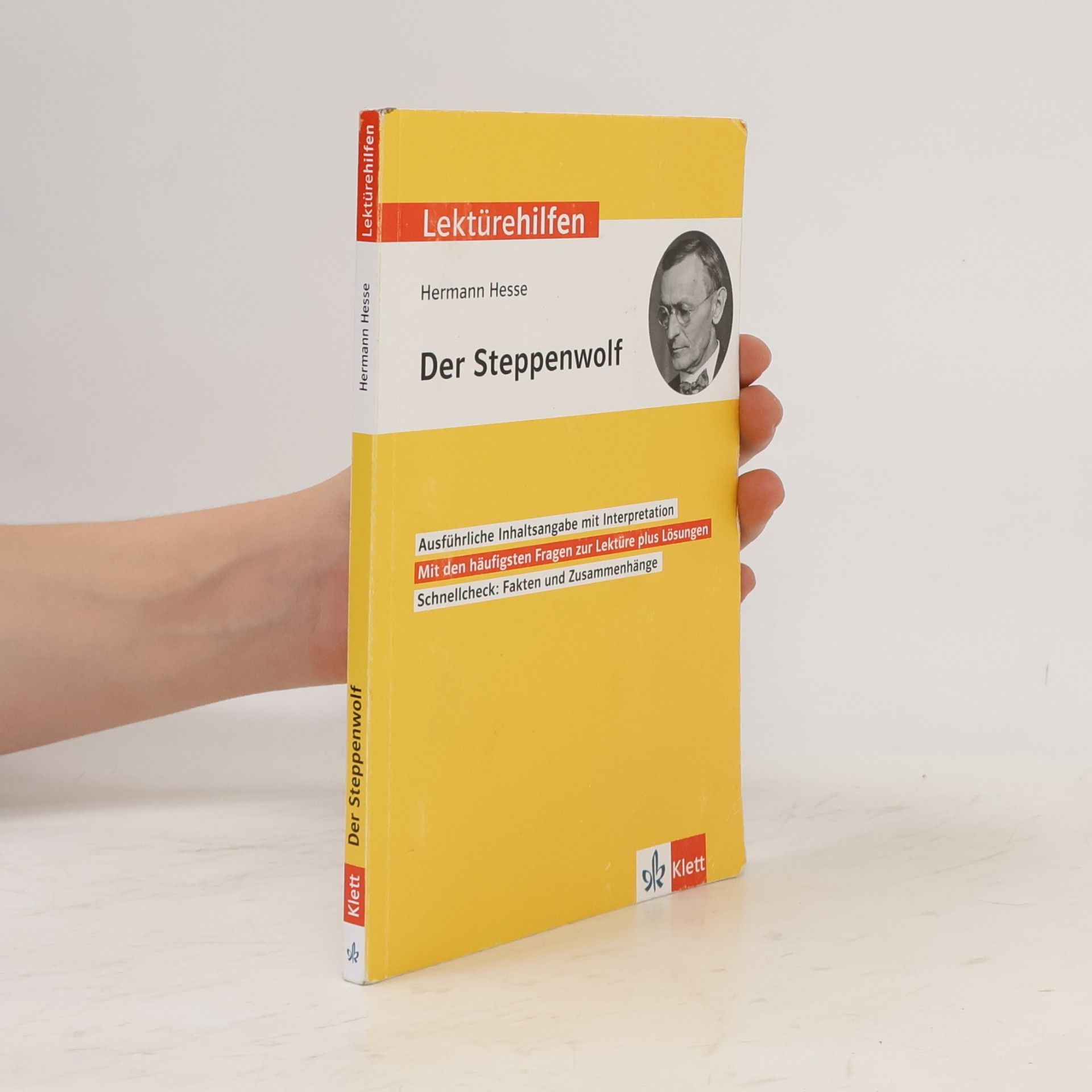 Hermann Hesse Klett Lektürehilfen Hermann Hesse, Der Steppenwolf : für Oberstufe und Abitur
