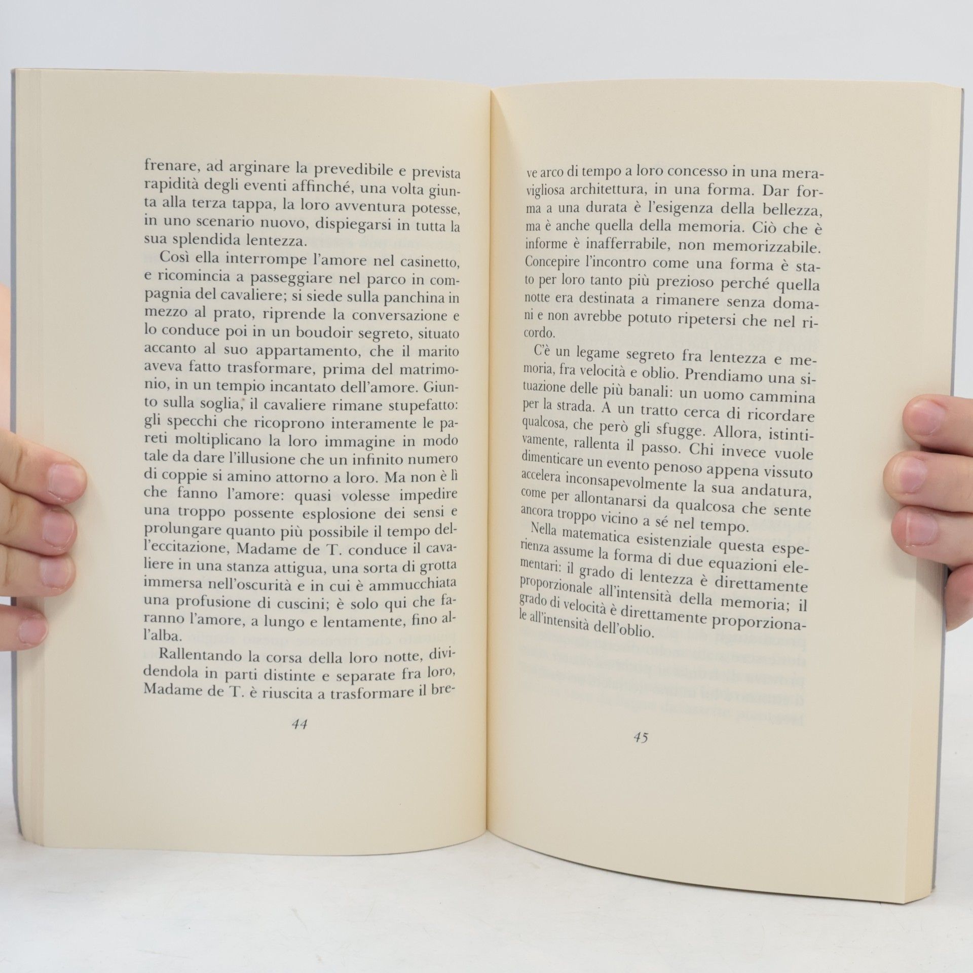 Milan Kundera La lentezza