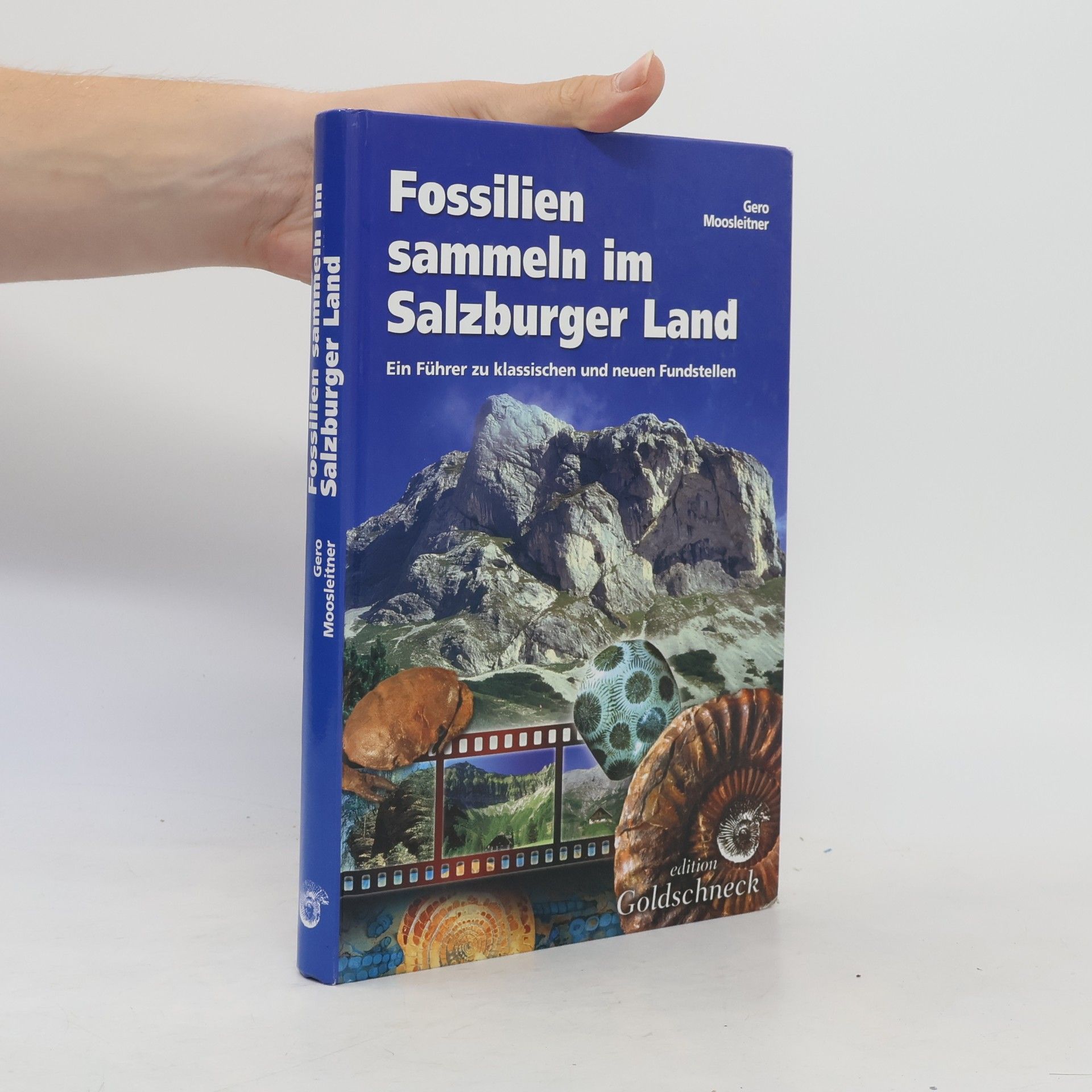 Gero Moosleitner Fossilien sammeln im Salzburger Land