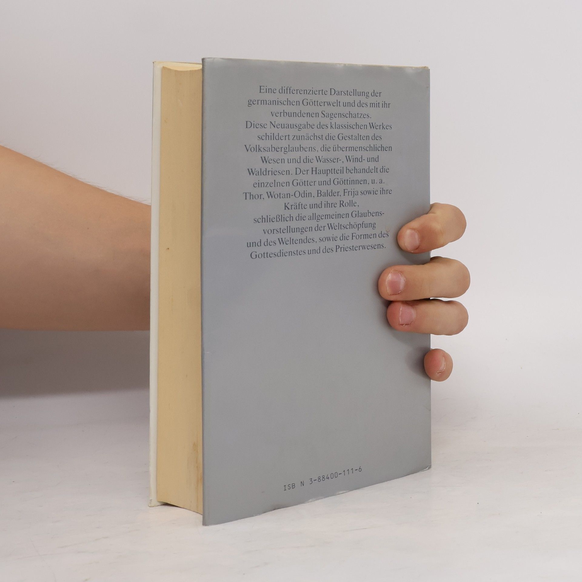 Wolfgang Golther Handbuch der germanischen Mythologie