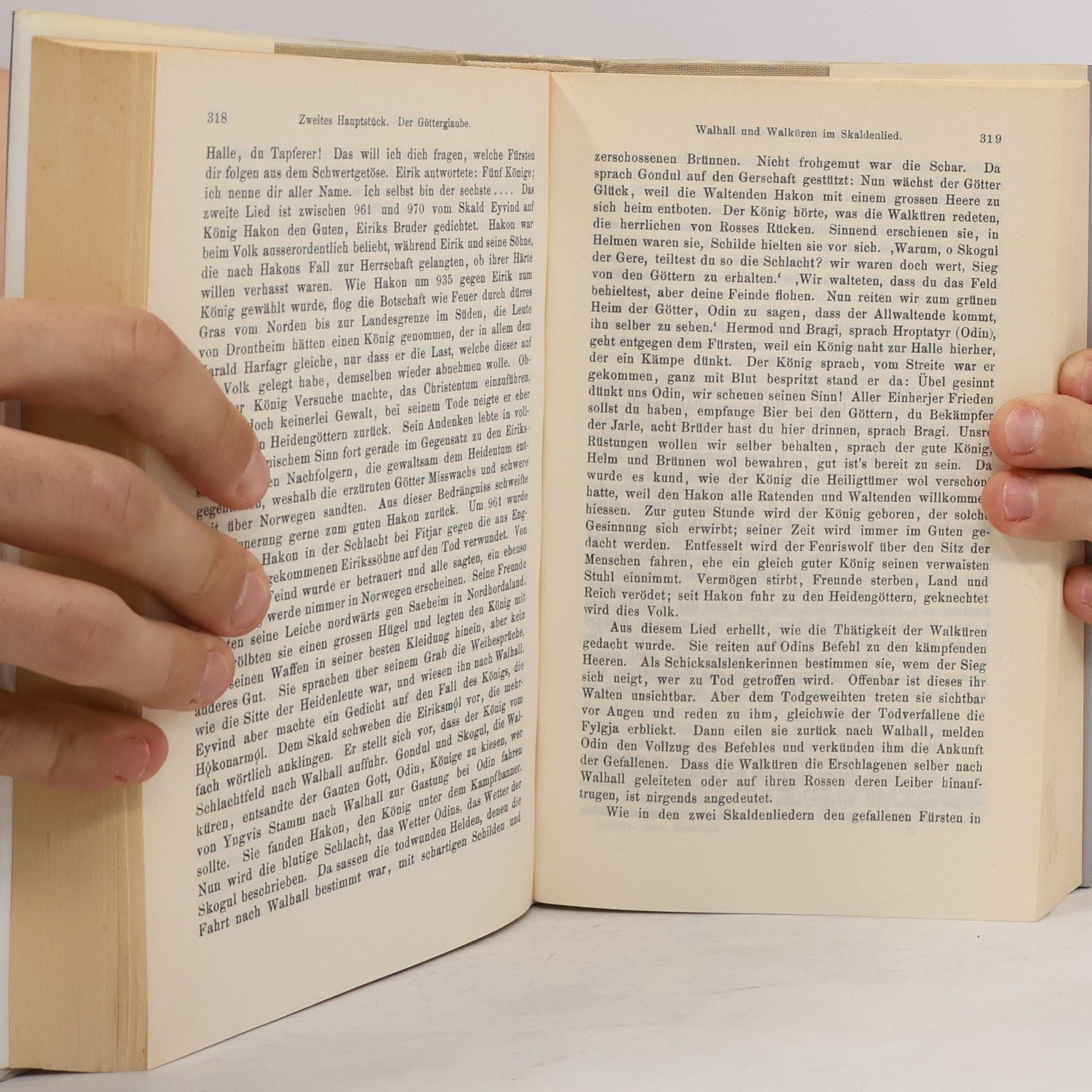 Wolfgang Golther Handbuch der germanischen Mythologie