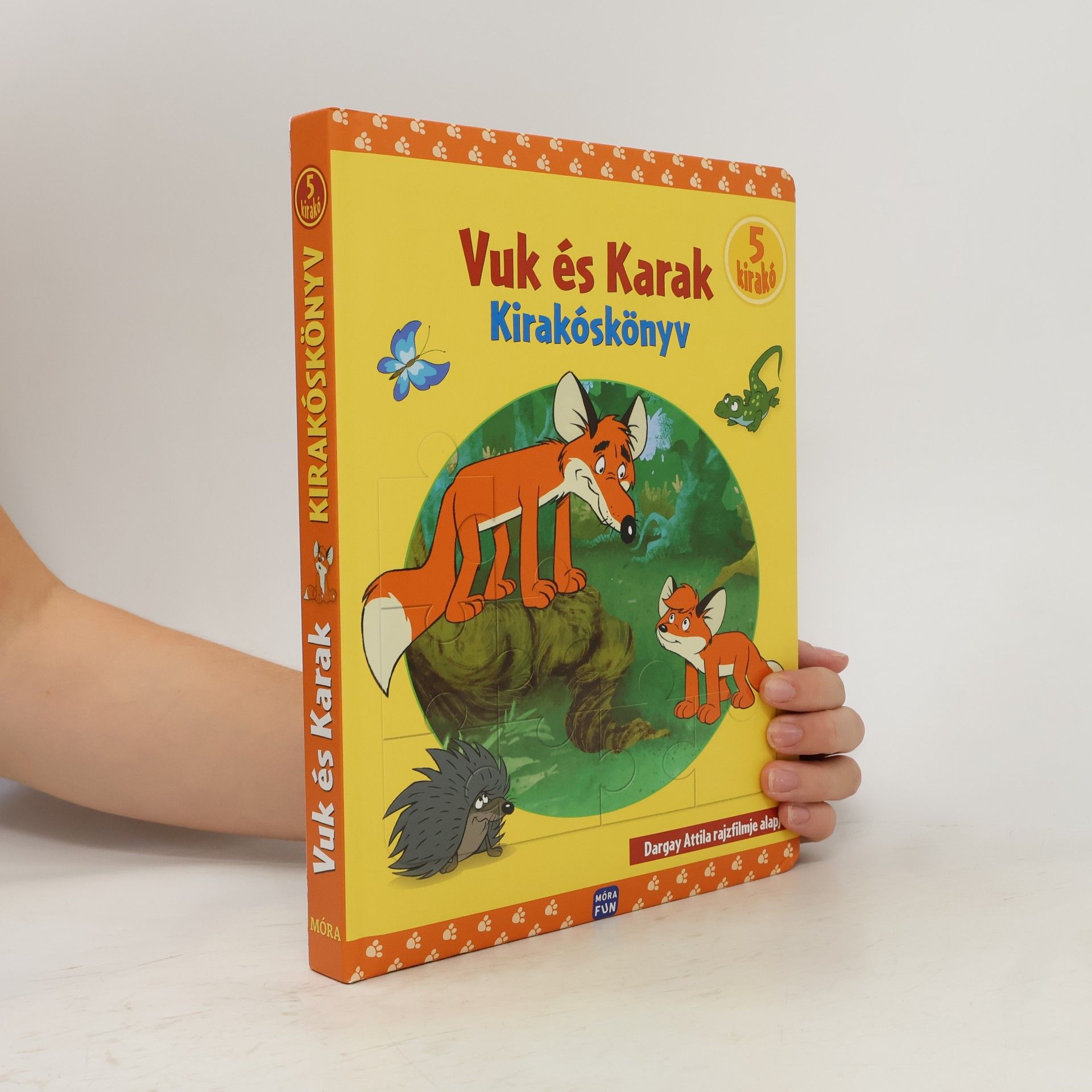 Vuk és Karak kirakóskönyv
