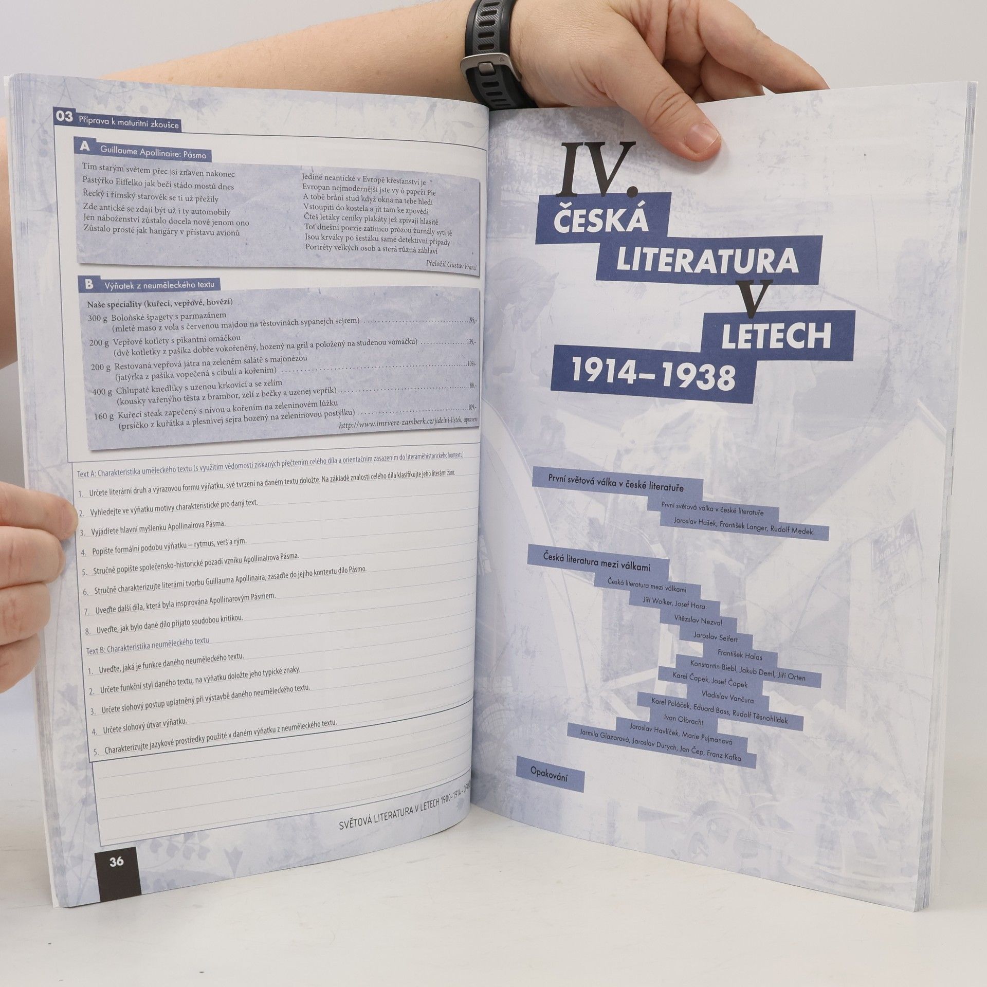 Lukáš Andree Literatura pro 3. ročník středních škol : zkrácená verze. Pracovní sešit