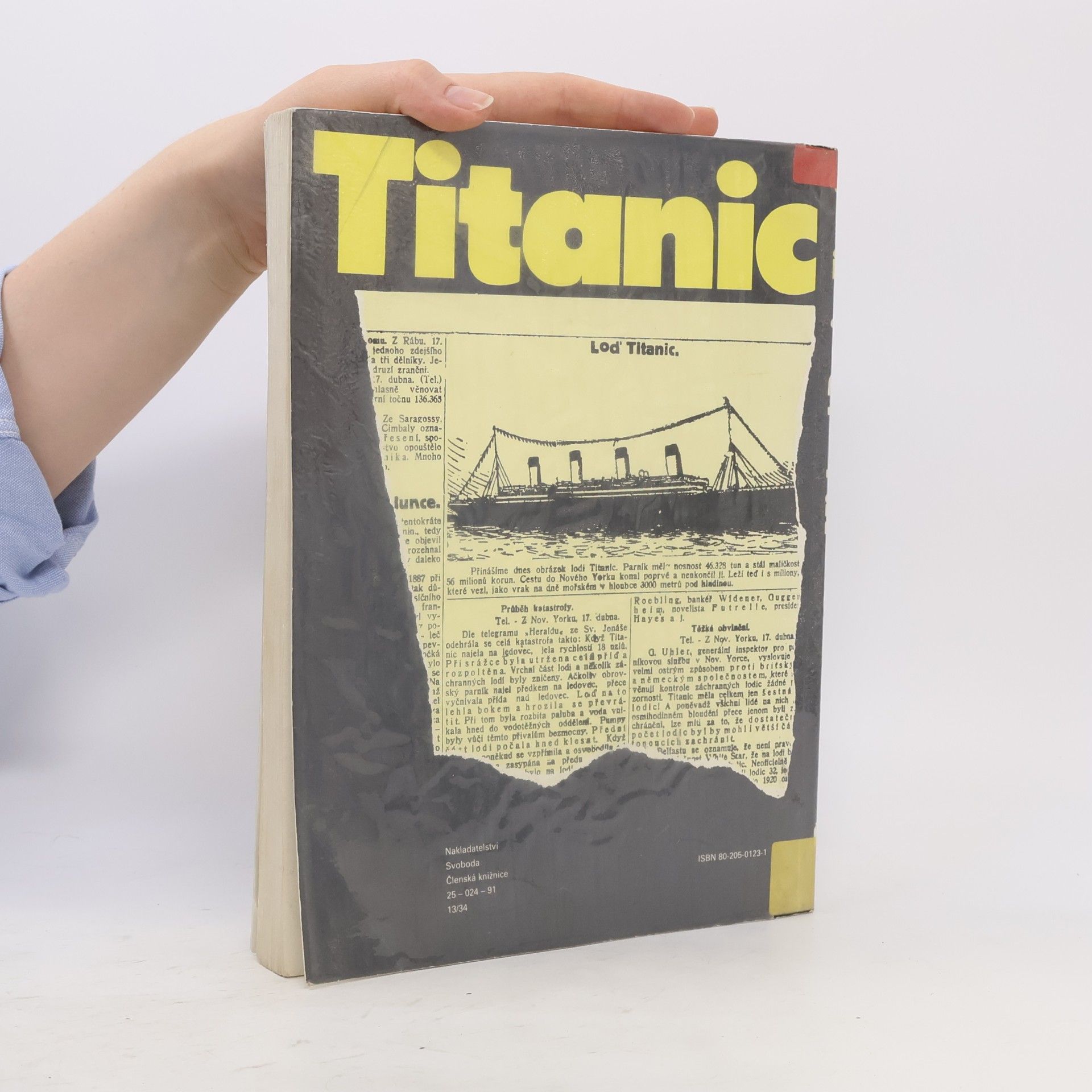Oldřich Pošmurný Titanic