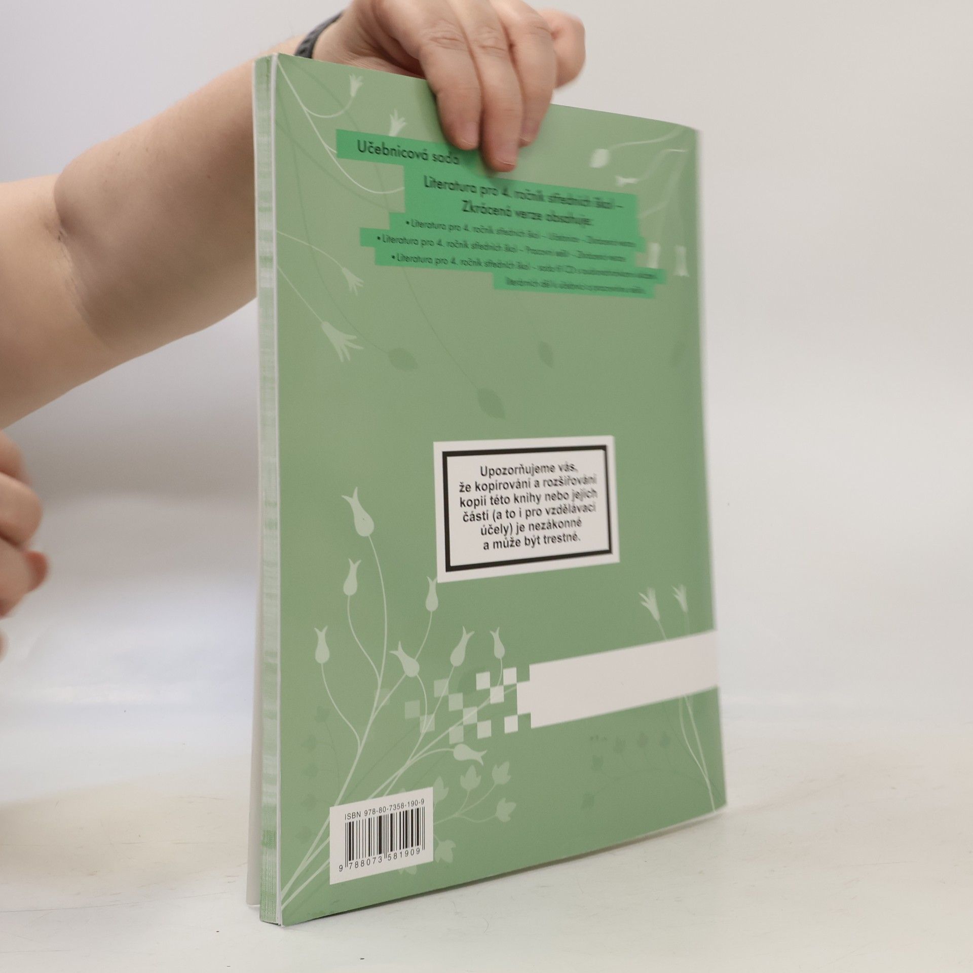 Lukáš Andree Literatura pro 4. ročník středních škol. pracovní sešit. zkrácená verze
