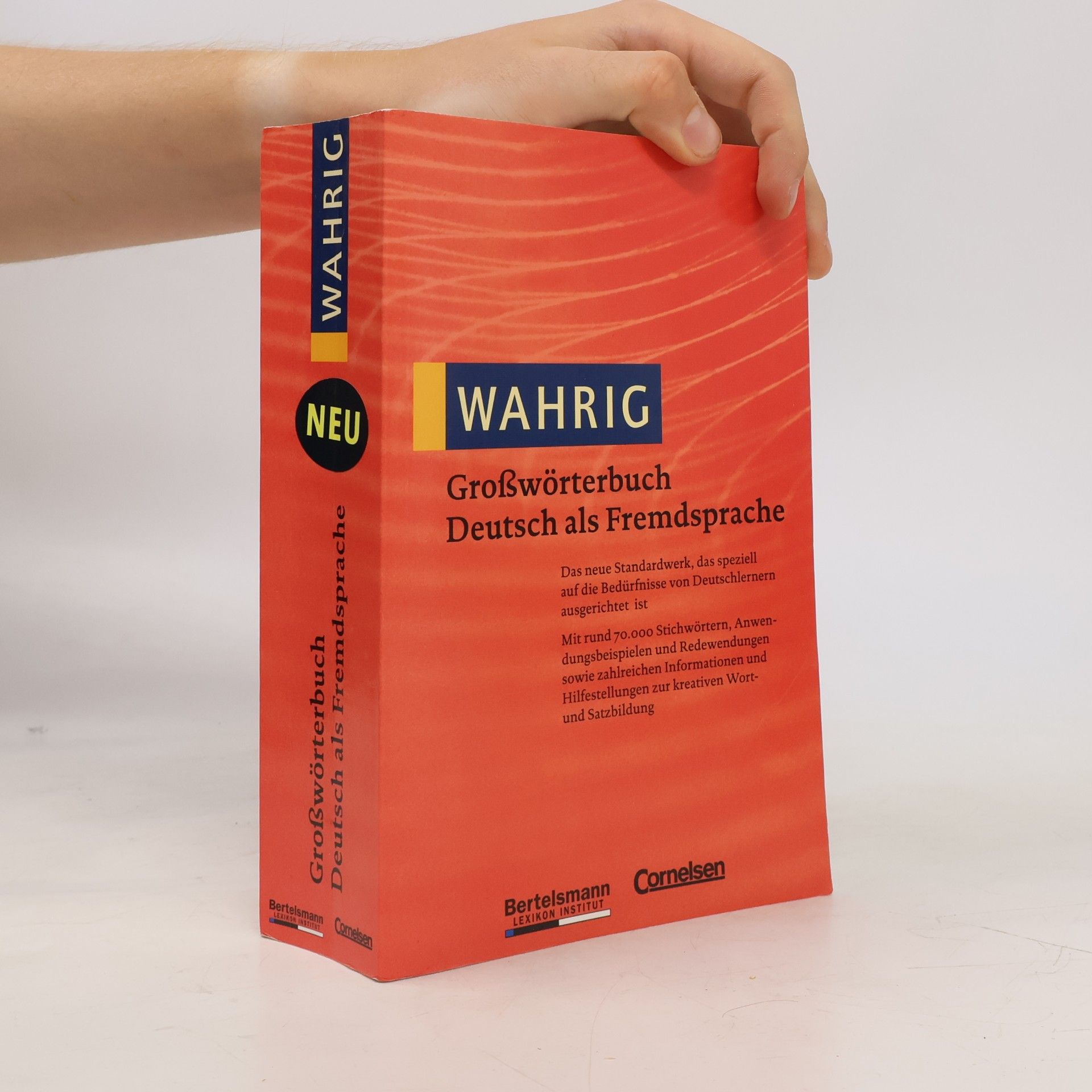 Renate Wahrig-Burfeind Wahrig Großwörterbuch Deutsch als Fremdsprache