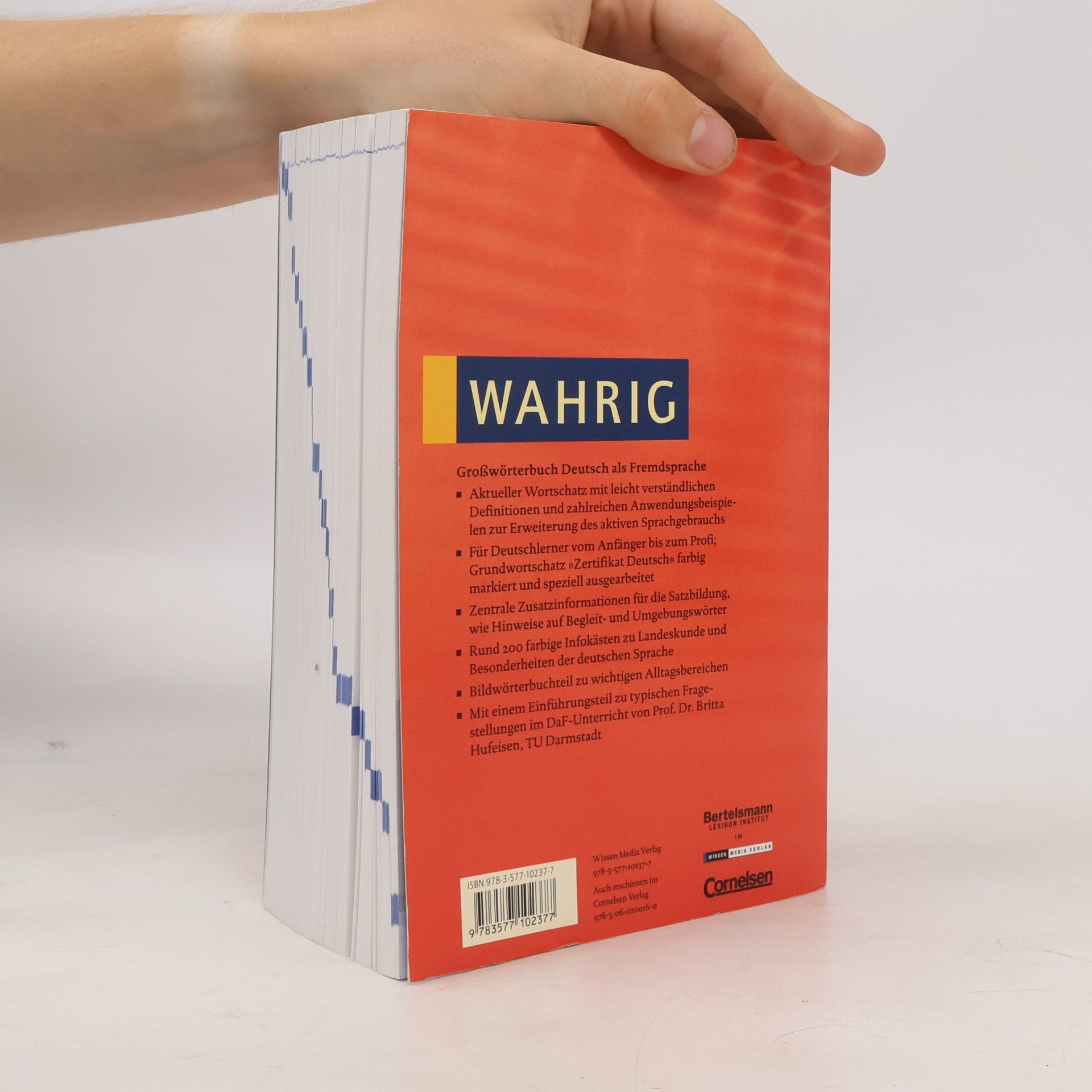 Renate Wahrig-Burfeind Wahrig Großwörterbuch Deutsch als Fremdsprache