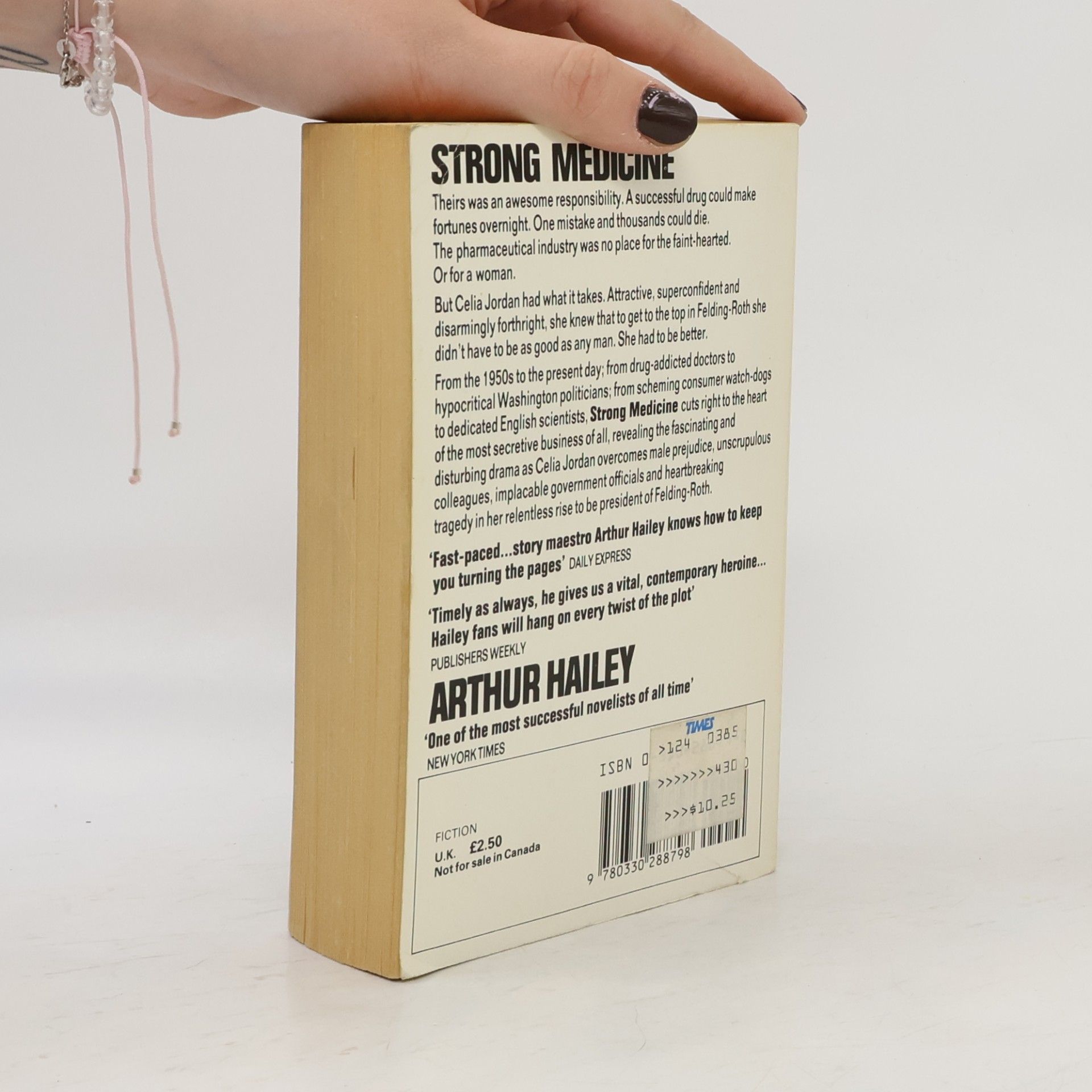 Arthur Hailey Strong medicine